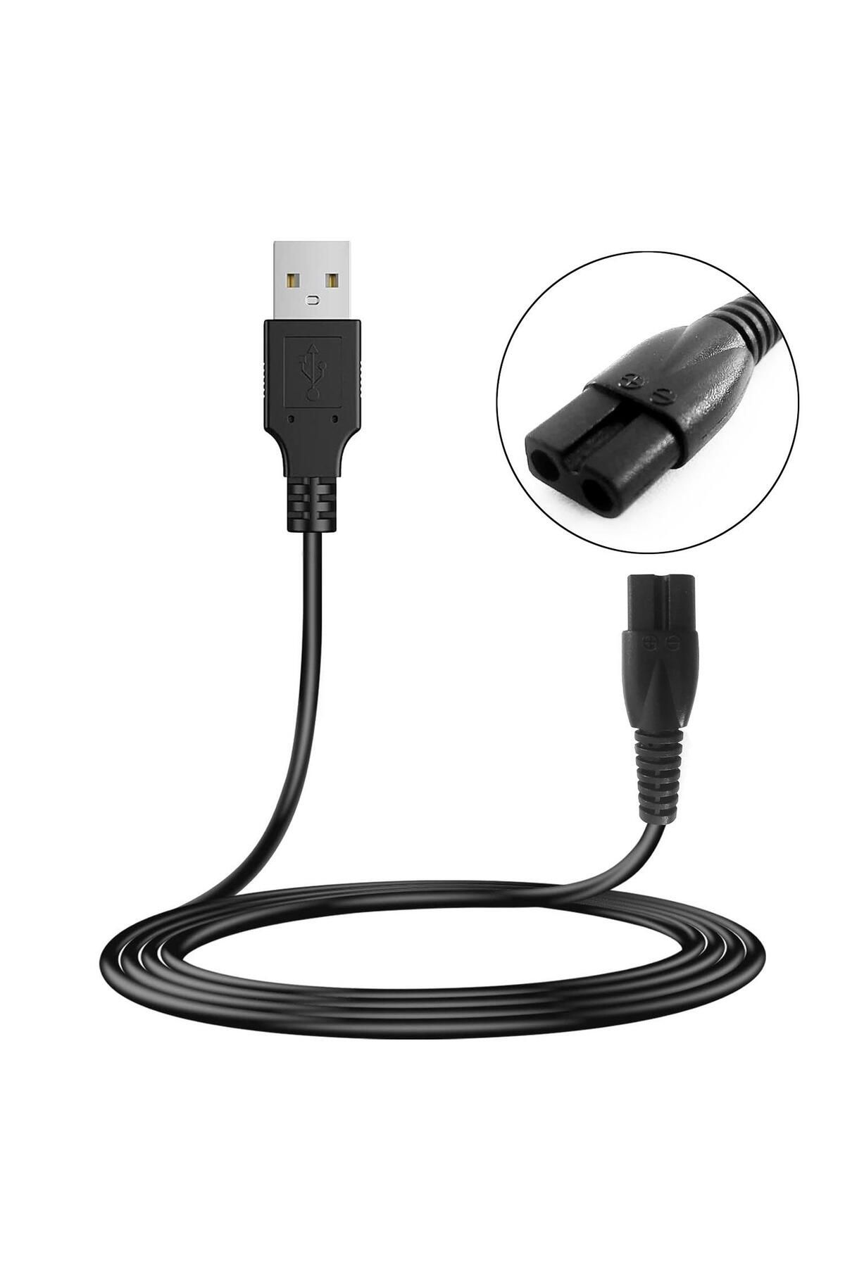 Genel Markalar G-53511 Güç Power Tıraş Kablosu Usb 1 Metre Siyah No 11