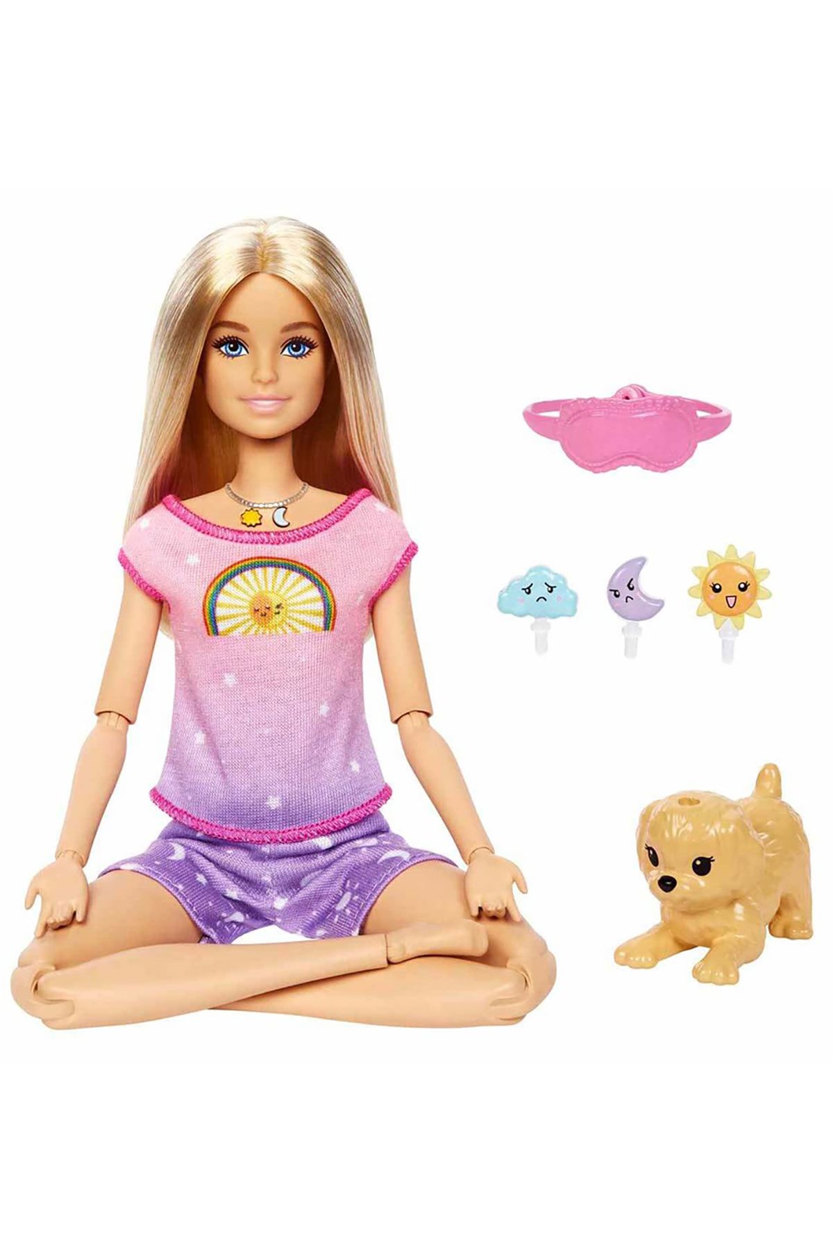 Barbie Meditasyon Yapıyor Oyun Seti Pembe