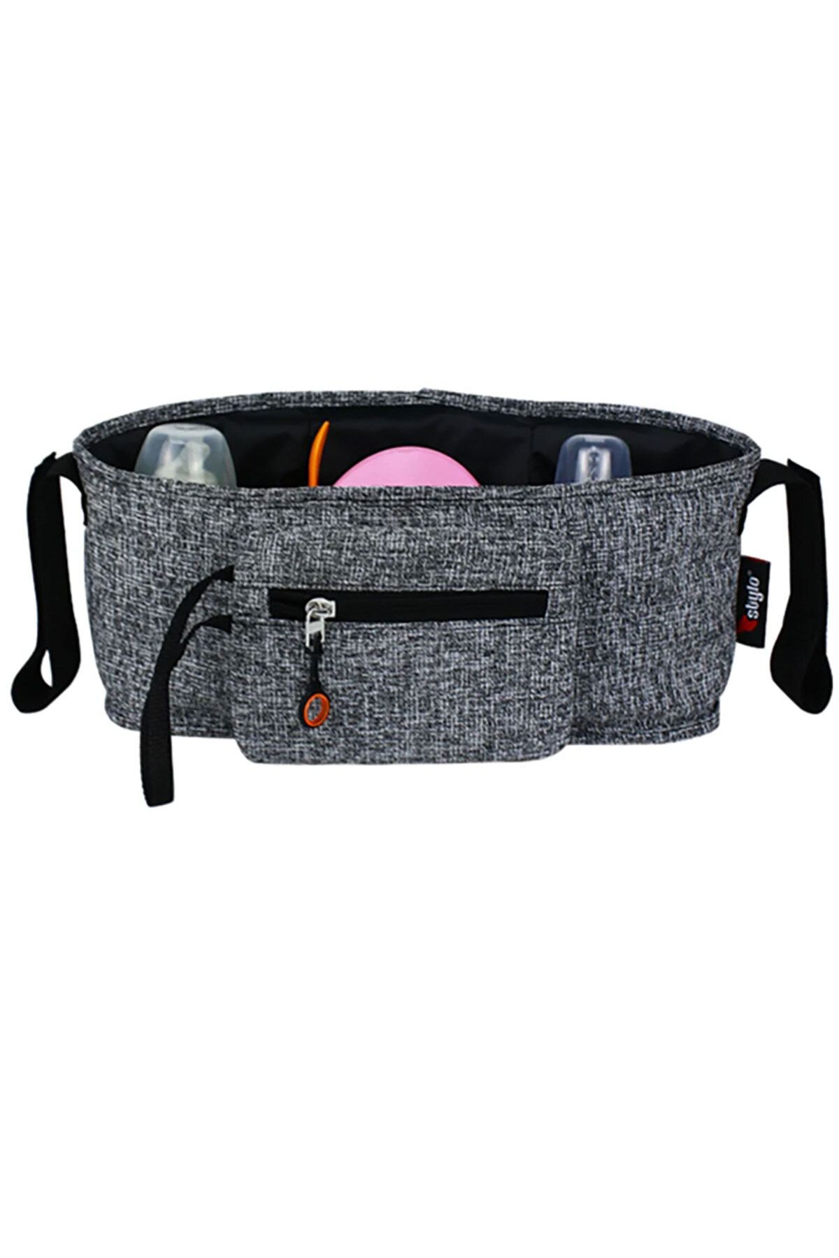 Stylo-Gray Trip Baby Stroller Organizer Bag 3