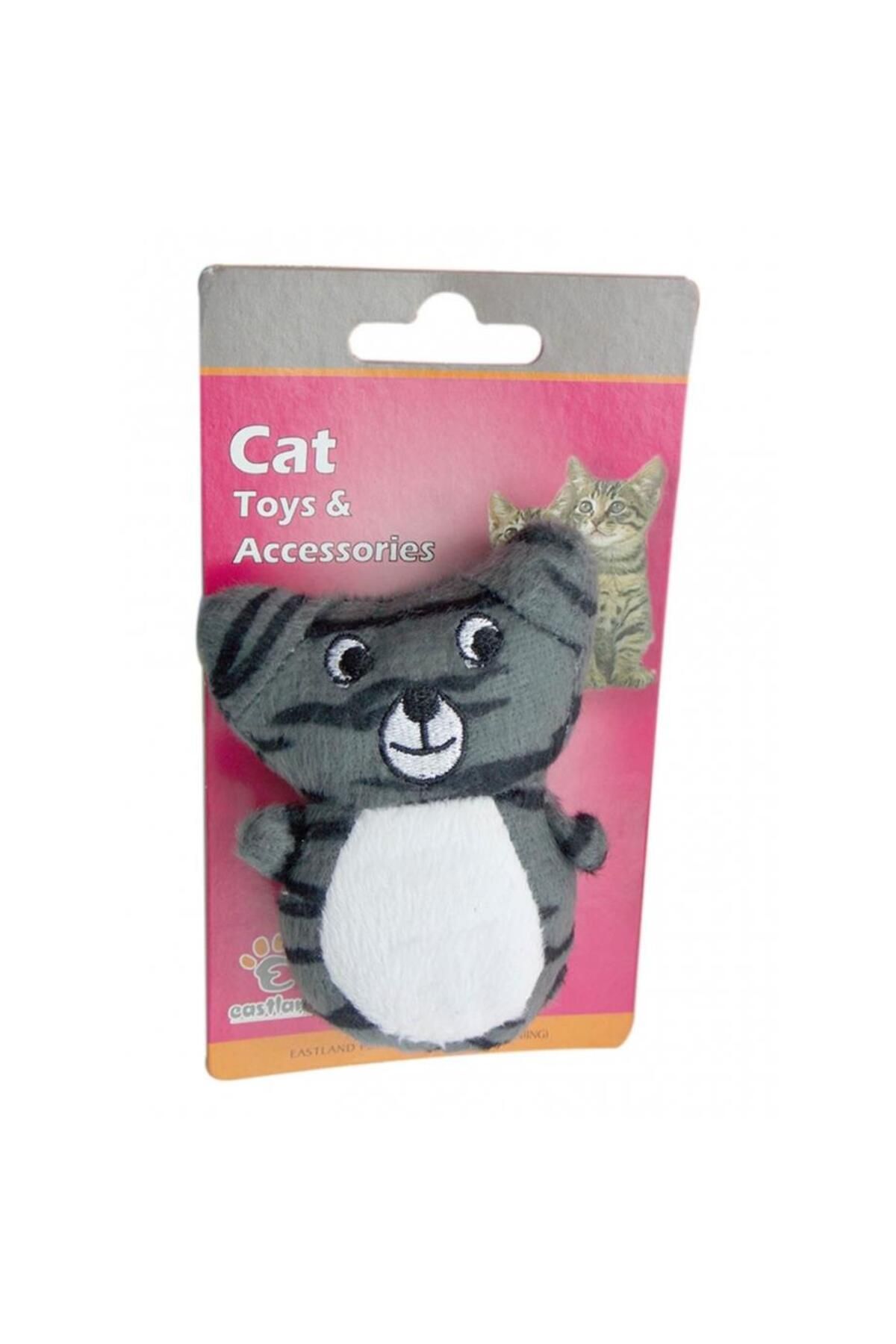 Eastland-Tiger Cat Toy with Rustling Catnip 1