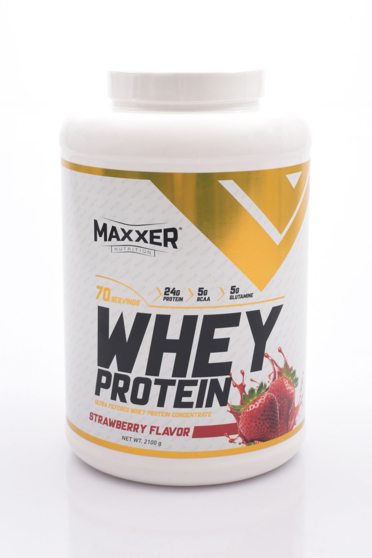 Maxxer Nutrition Whey Protein 2100Gr 70 Servis Çilek Aromalı