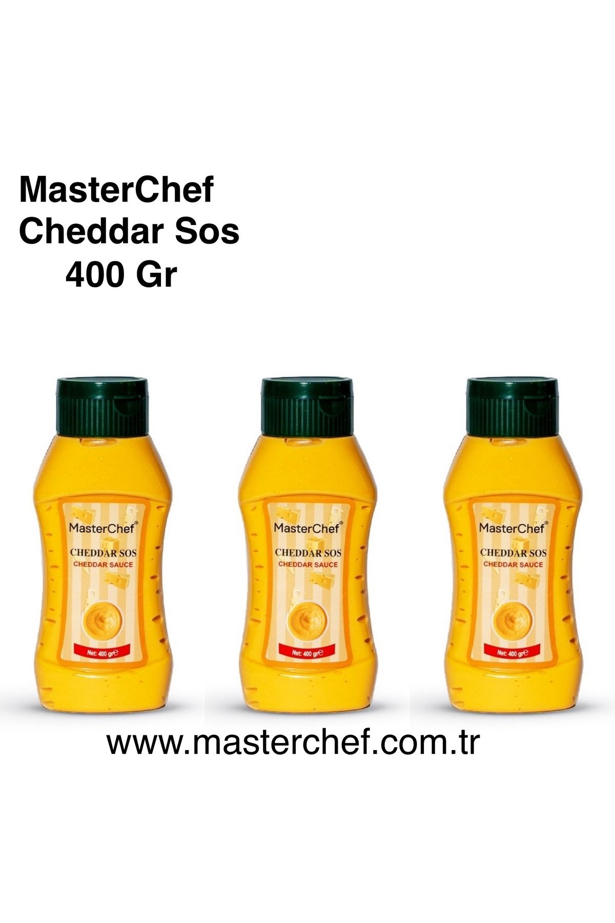 Masterchef Cheddar Sos 400 Gr 12 Adet