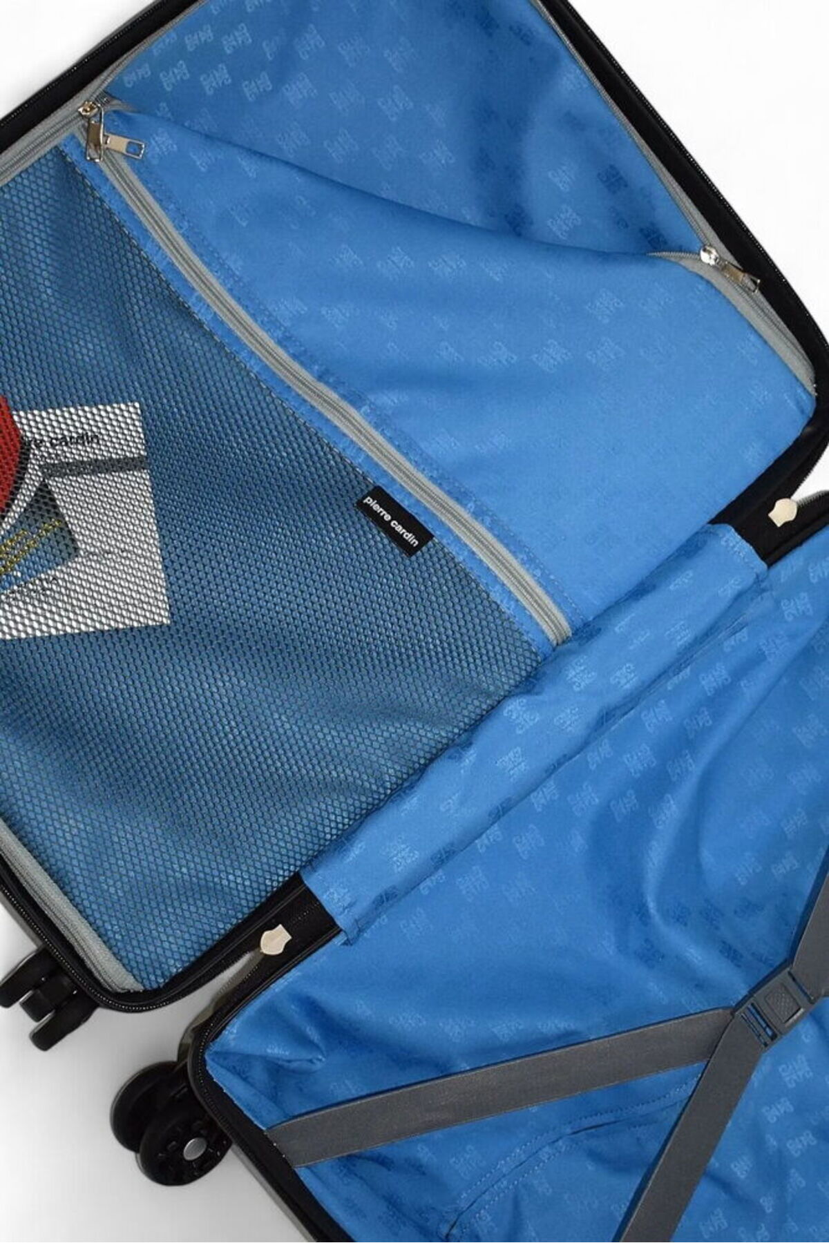 Pierre Cardin  50 Cm Siyah Unisex Kabin Boy Valiz 04PC7060-03 - Görsel 4