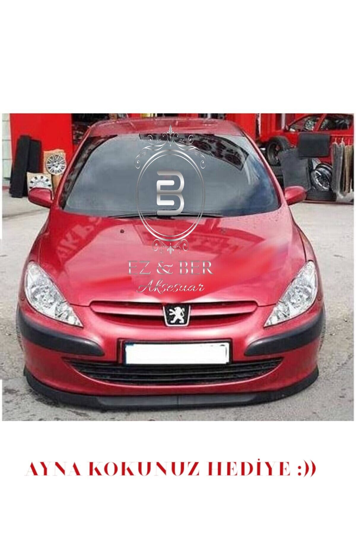 Genel Markalar Peugeot 307 Uyumlu Astra H Lip 2 Parça Ön Tampon Eki