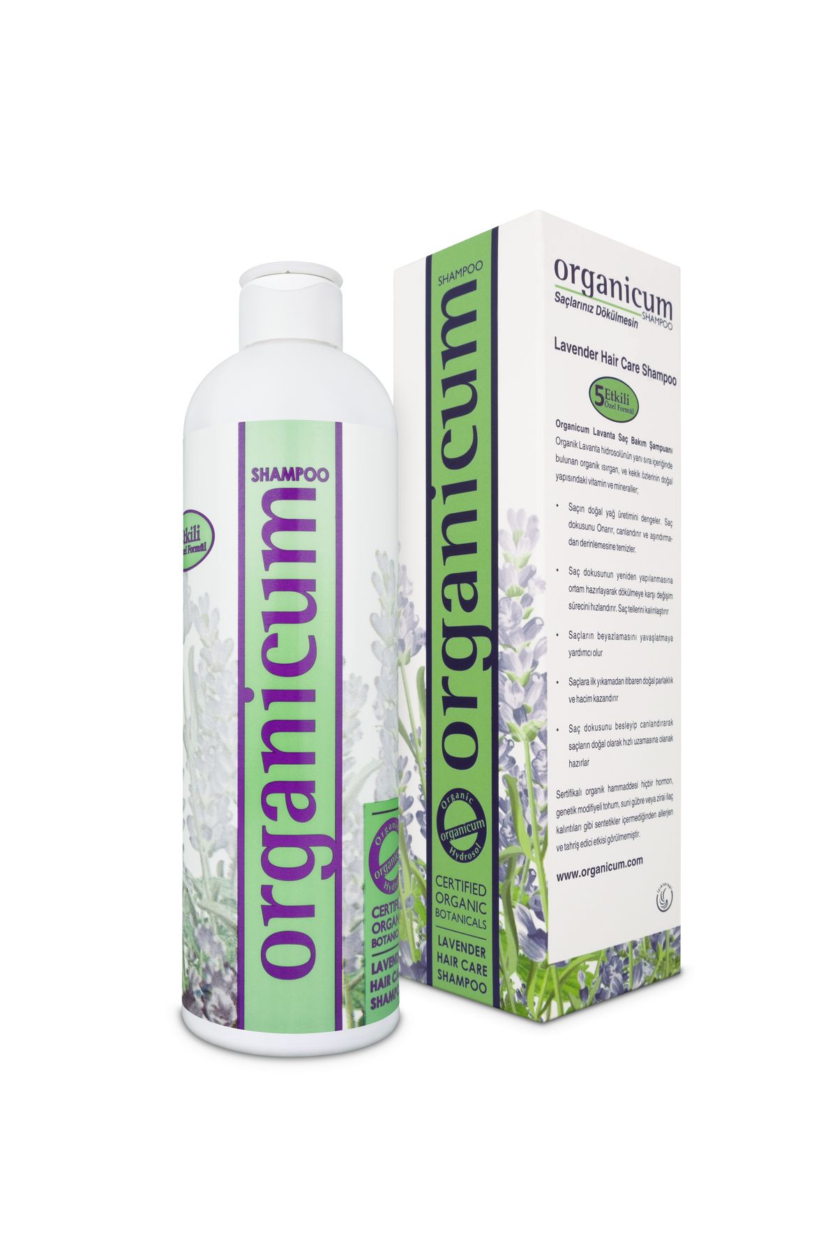 Organicum-شامبو بخلاصة اللافندر 350 مل 2