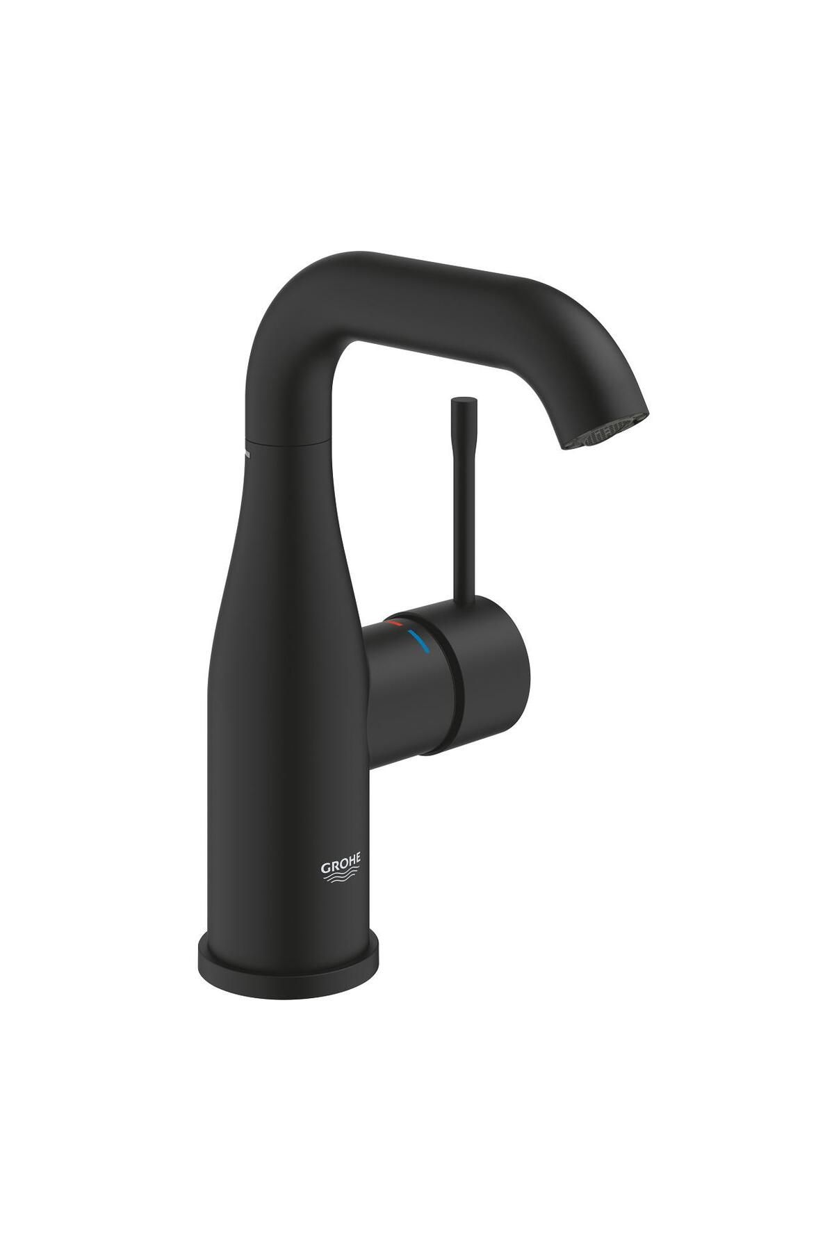 Grohe-Sink Faucet Essence M-Size Phantom Black - 24176KF1 1