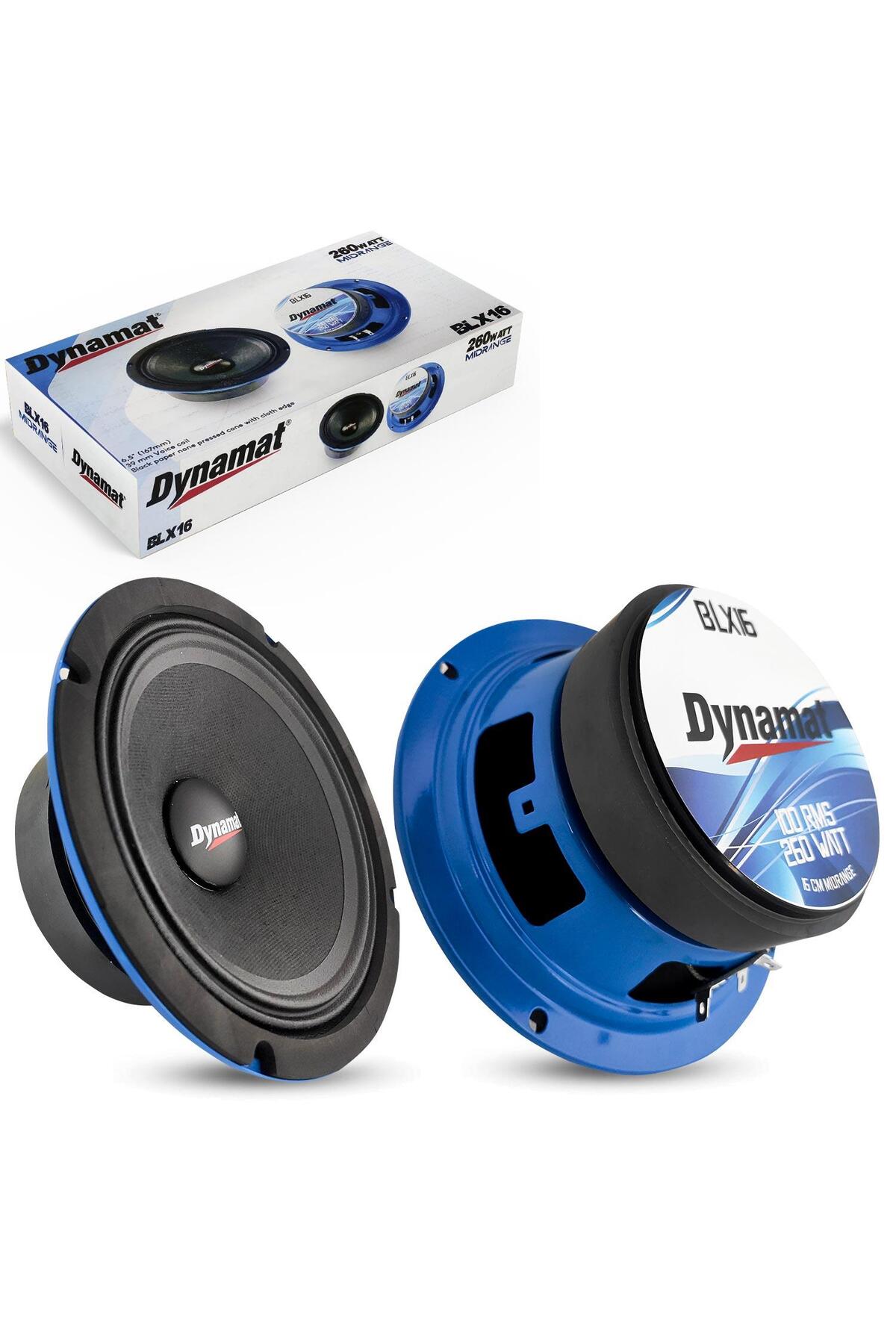 SH TICARET DYNAMAT BLX-16 Oto Midrange 16cm 260 Watt (100 Rms) 2