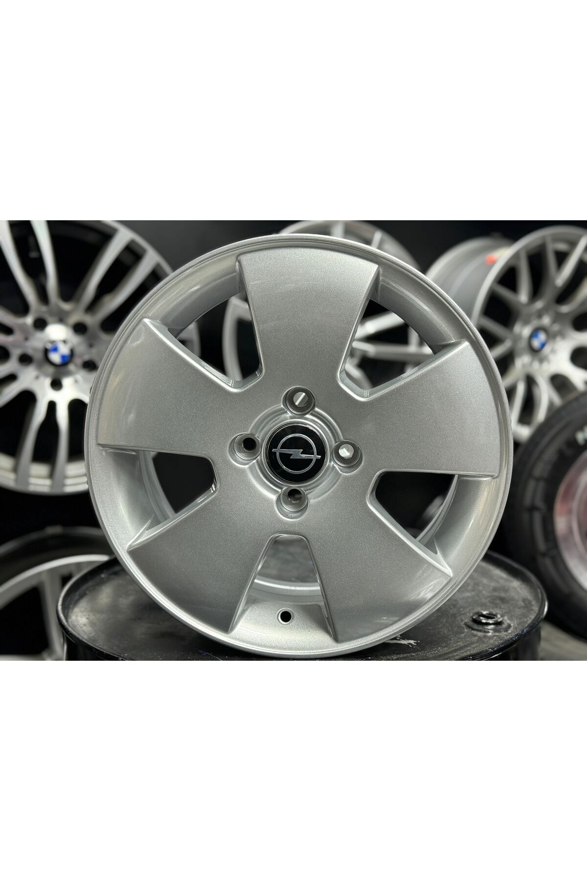 powcan 15" 4X100 OPEL UYUMLU JANT TAKIMI "JANTUP" Uyumlu