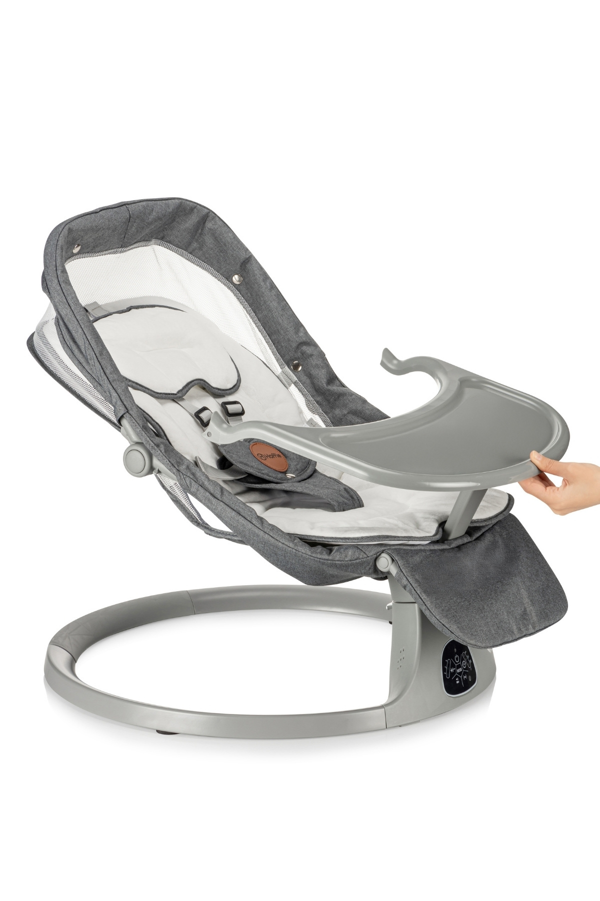 Hoffie Velaro Plus Elektrikli Otomatik Sallanan Kademeli Bebek Ana Kucağı,5 Farklı Sallanma Hızı,Oyuncaklı fotoğrafı 6 (önizleme)