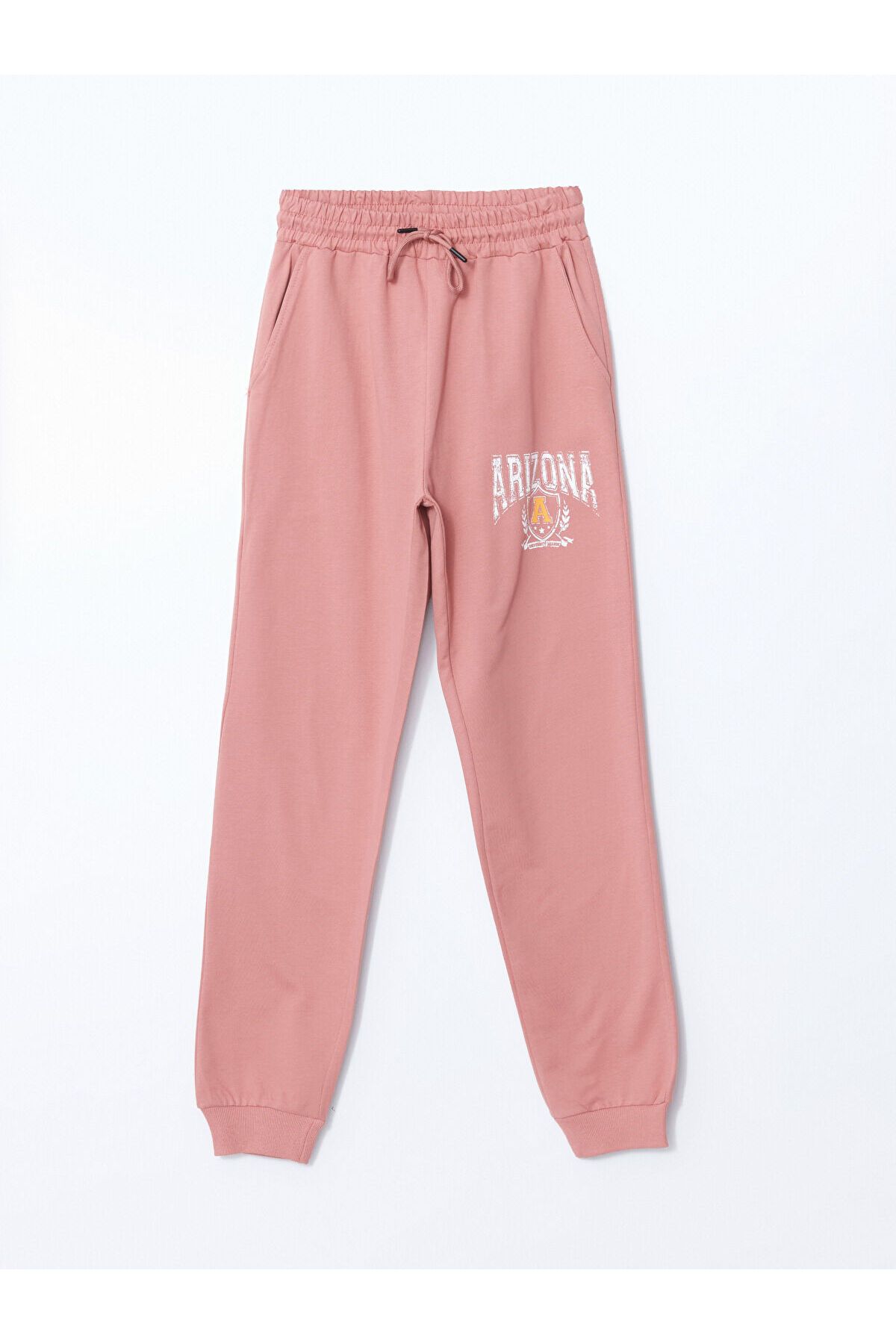 LC Waikiki-Printed Women's Jogger Sweatpants with Elastic Waist 3
