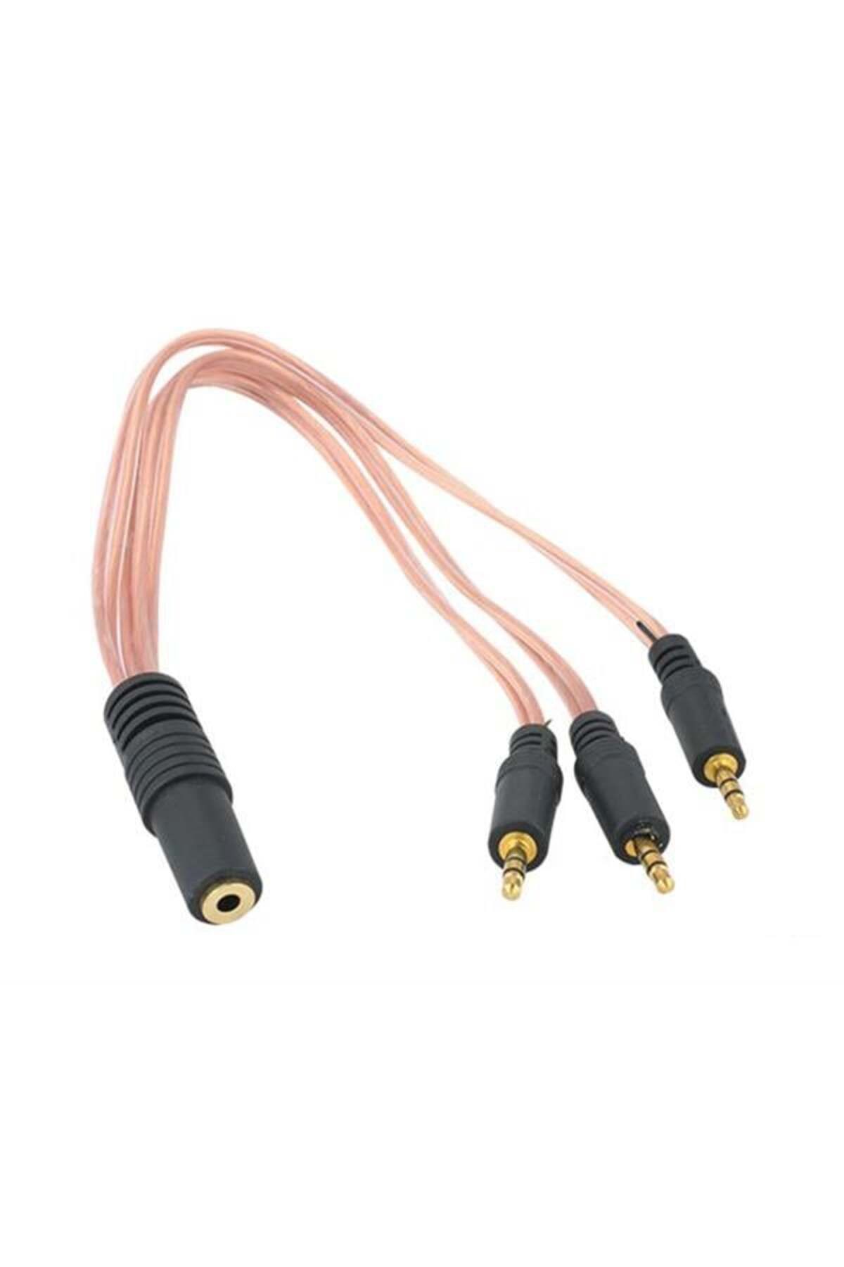 nerede bulurum 3.5 Mm Stereo Dişi / 3 X 3.5 Stereo Erkek 5 1 Kablo