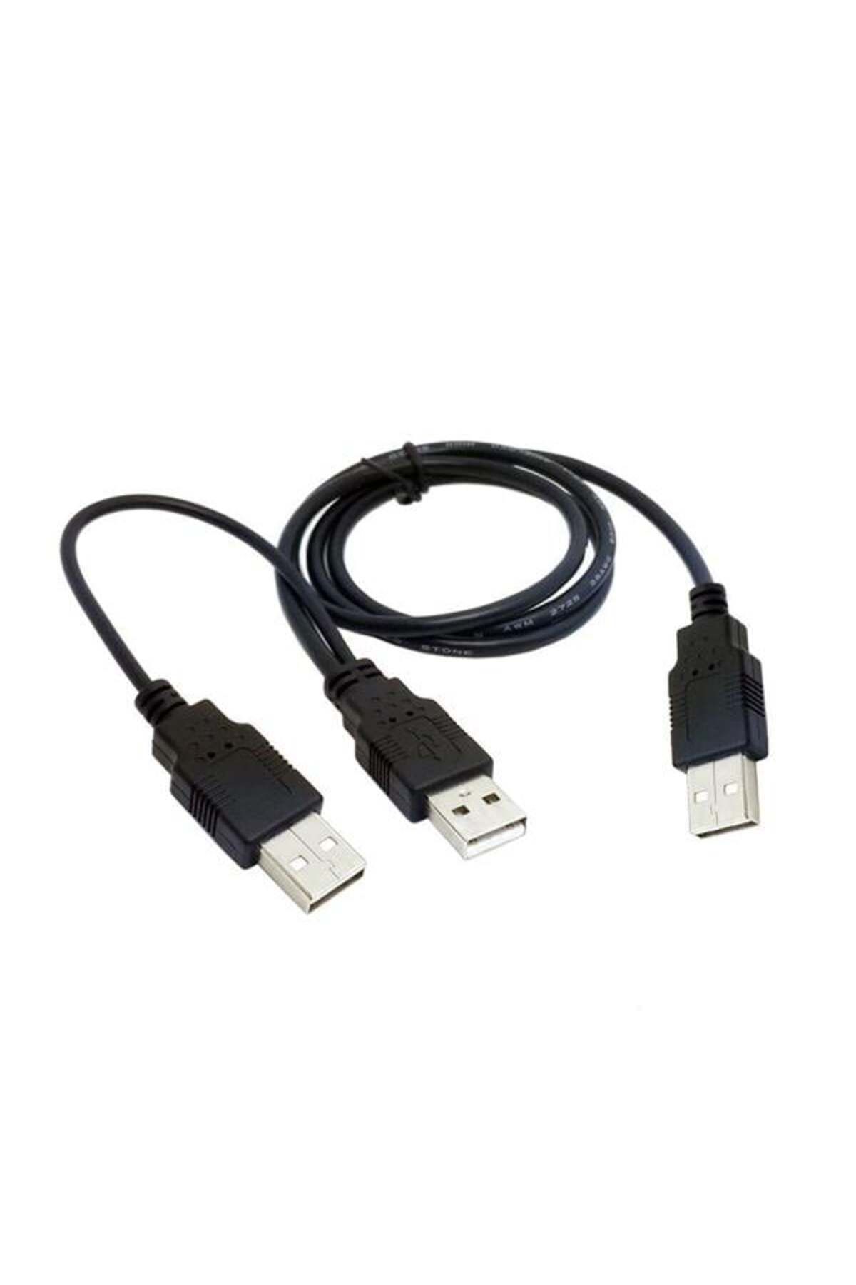 opencart Yeni Sezon Sht Usb Uzatma Kablosu 1 Erkek To 2 Erkek 50Cm Kampanya