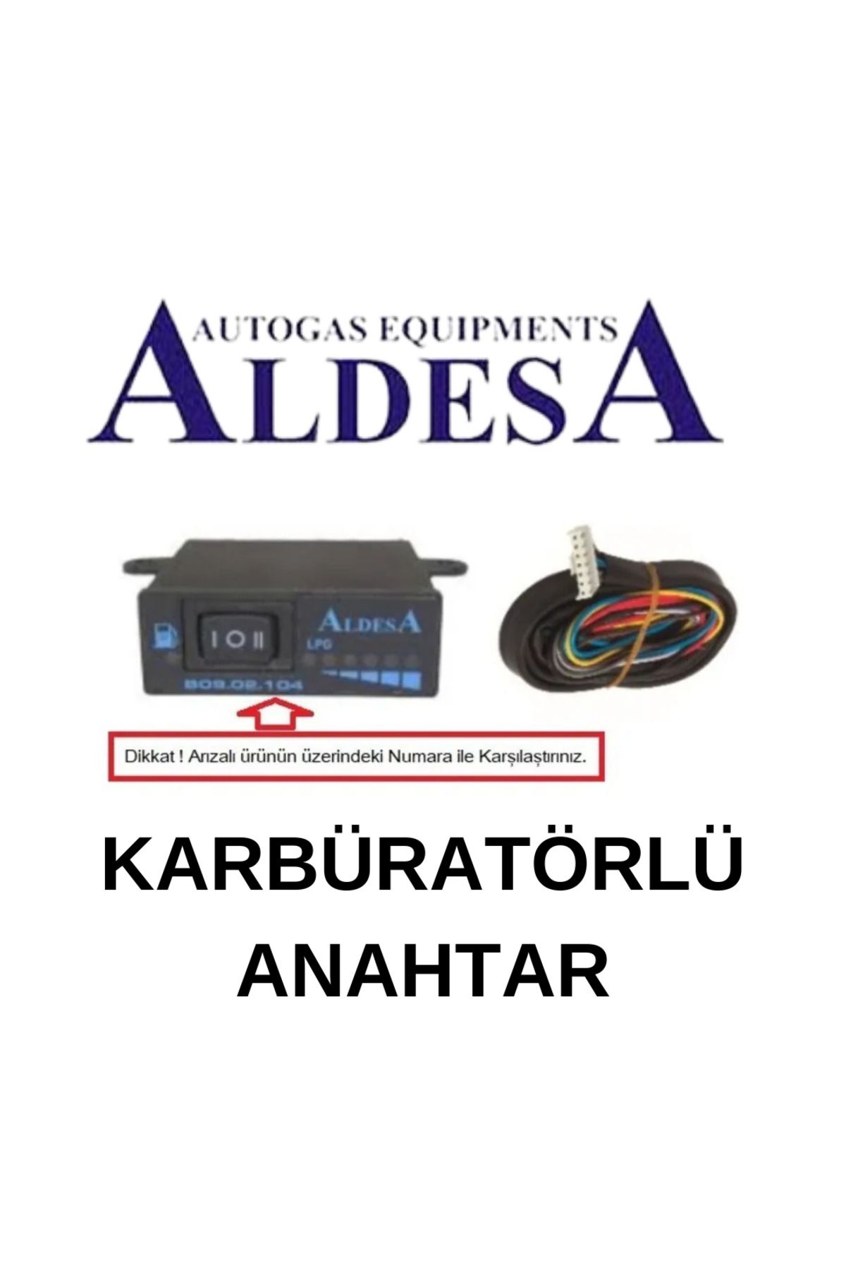 Aldesa Karbüratörlü Düğme-anahtar/kablolu/b09.02.104