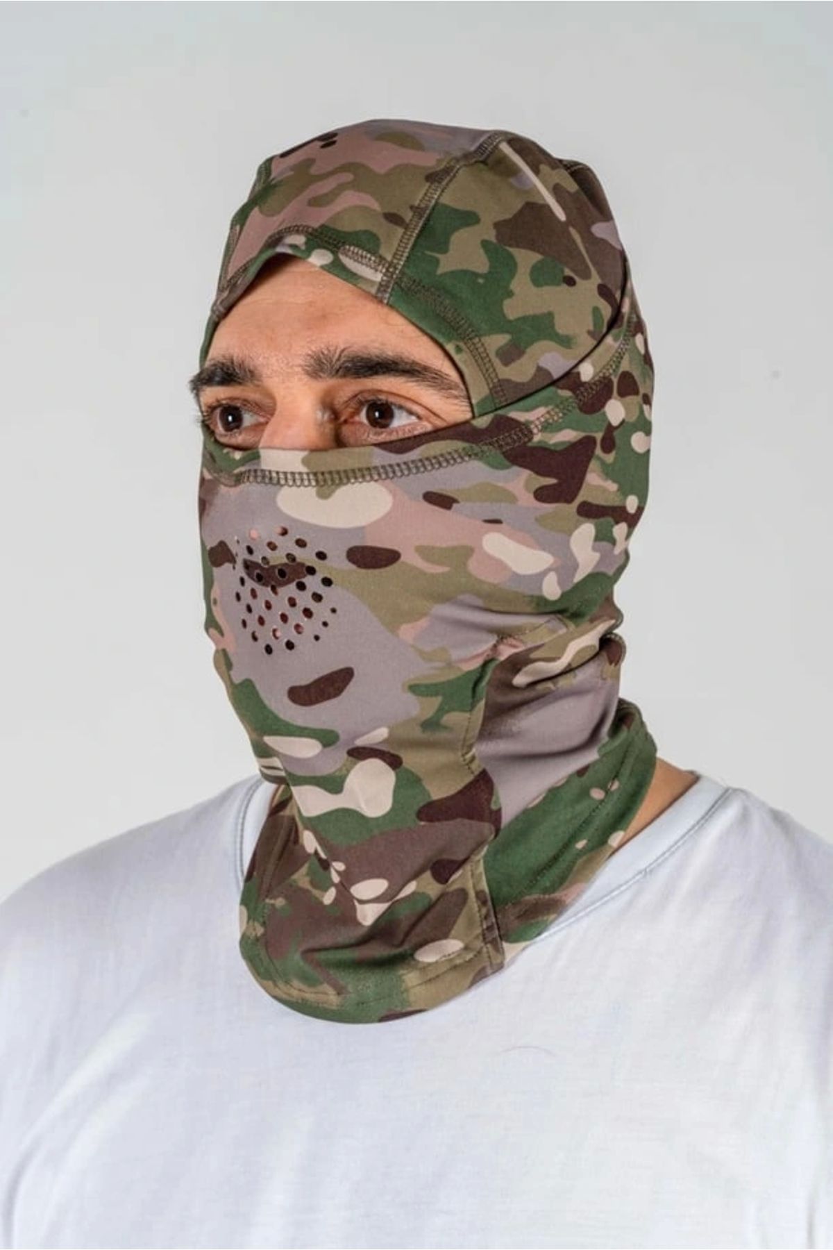 Astüm Askeri Malzeme Combat Tactical Outdoor Balaklava Kar Maskesi Kışlık Boyunluk Maske - 041