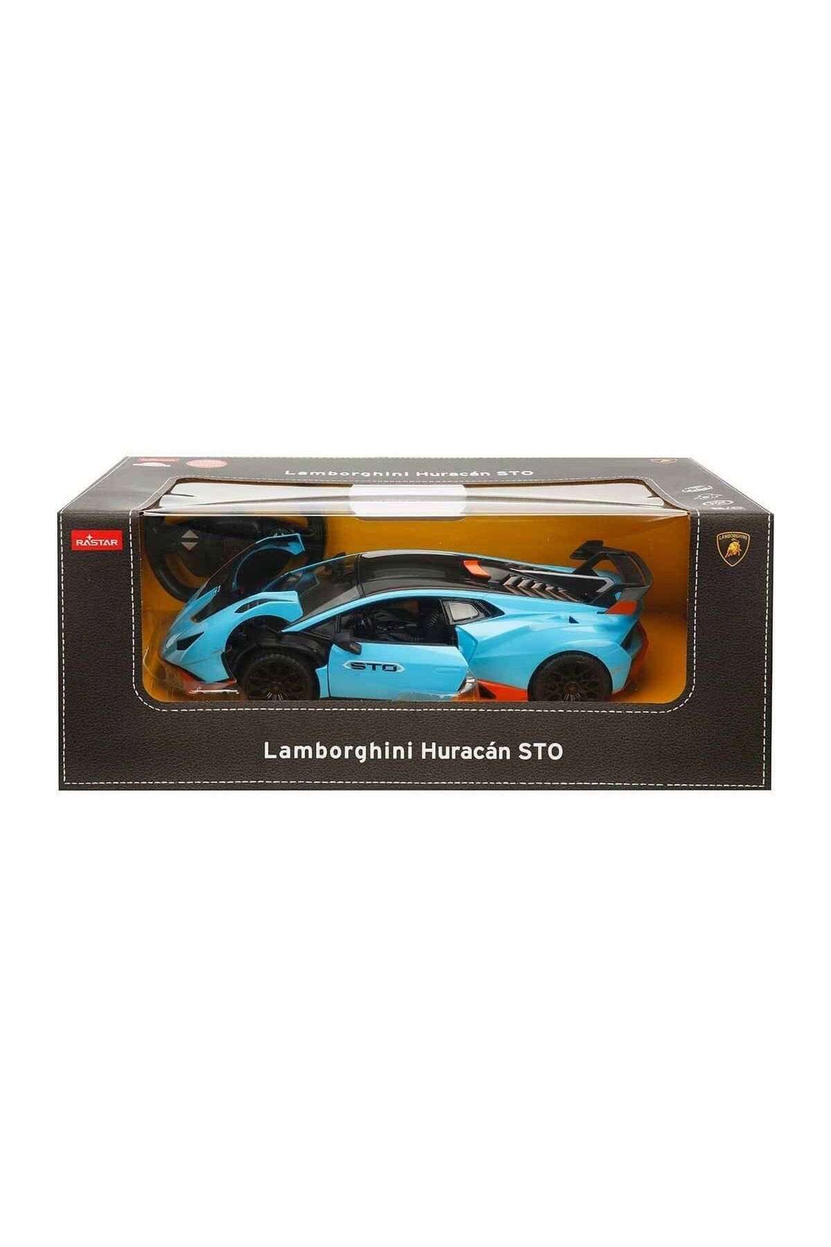 Sunman 98700 Lamborghini Huracan STO Işıklı Uzaktan Kumandalı Araba 1:14 -Sunman