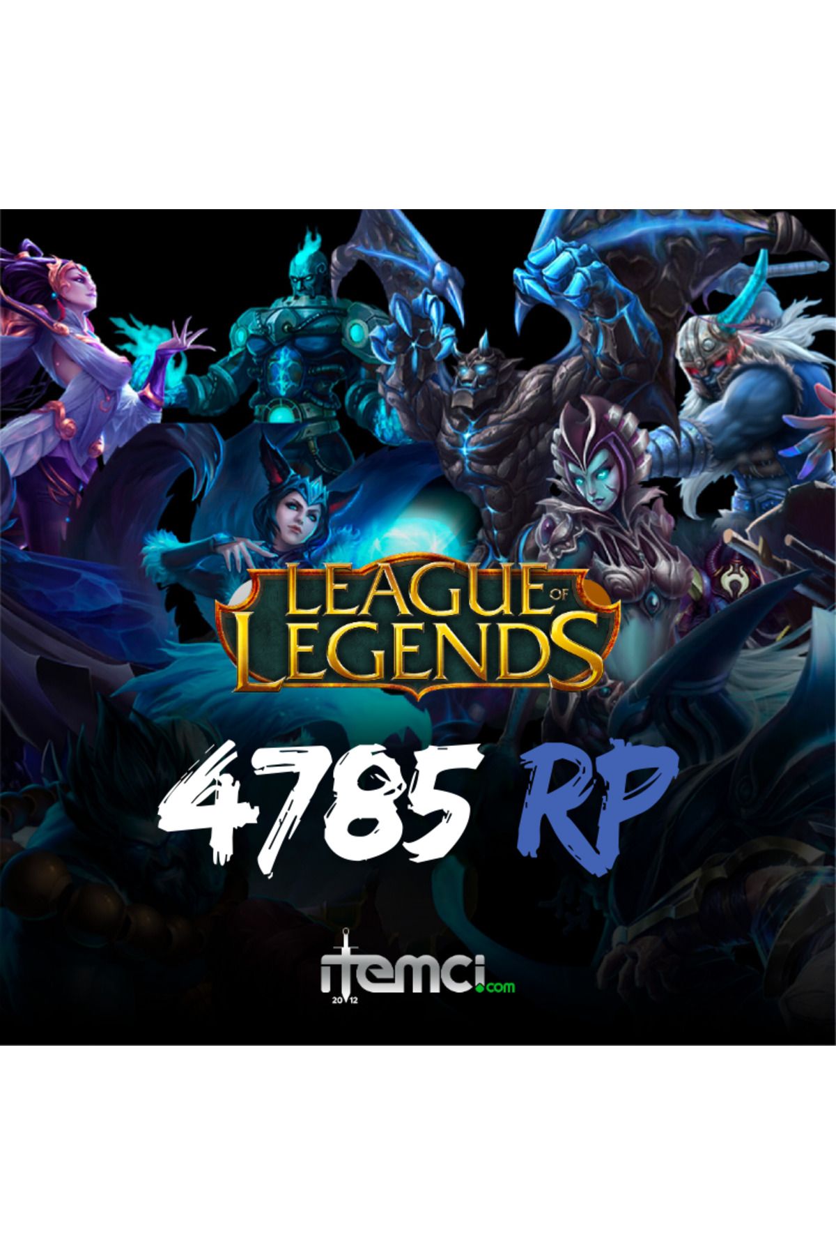 League of Legends 4785 RP - TR