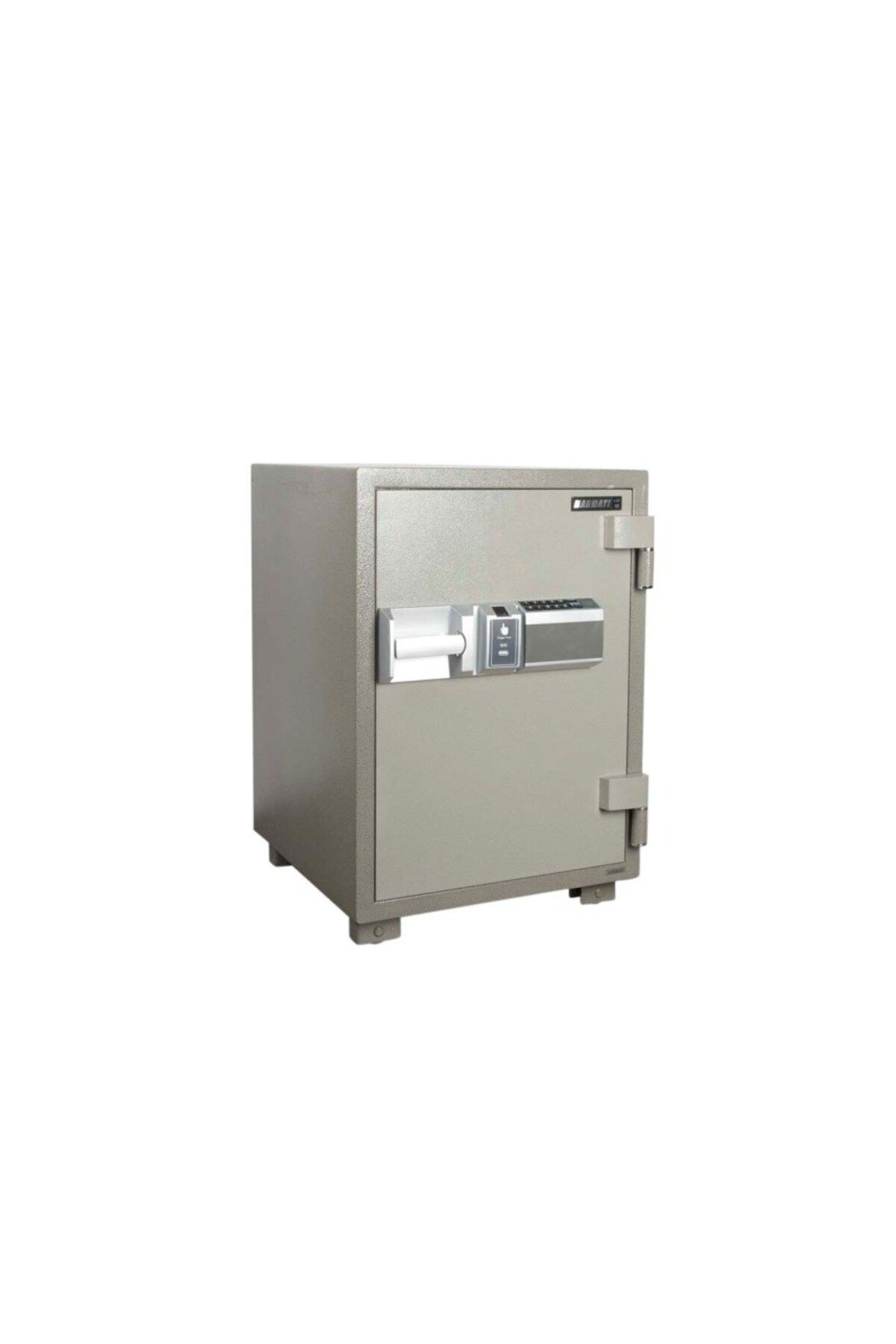 Mahmayi-Secure 105 Fingerprint Fire Safe Open With Fingerprint Or Pin And Shelves Compartment Box - (Grey) 4