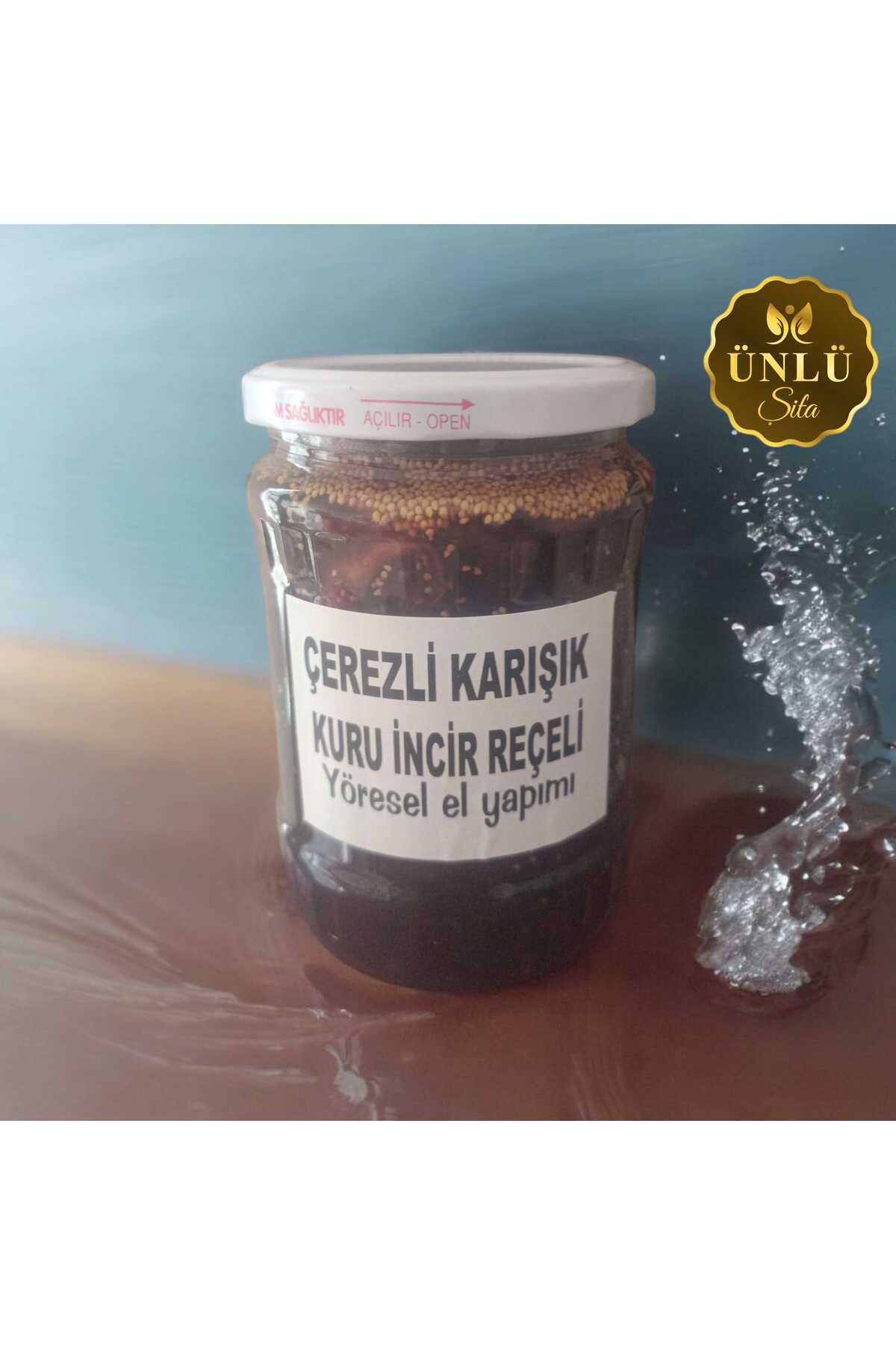 ÜNLÜ ŞİFA ÜNLÜ ŞİFA KARIŞIK ÇEREZLİ KURU İNCİR REÇELİ