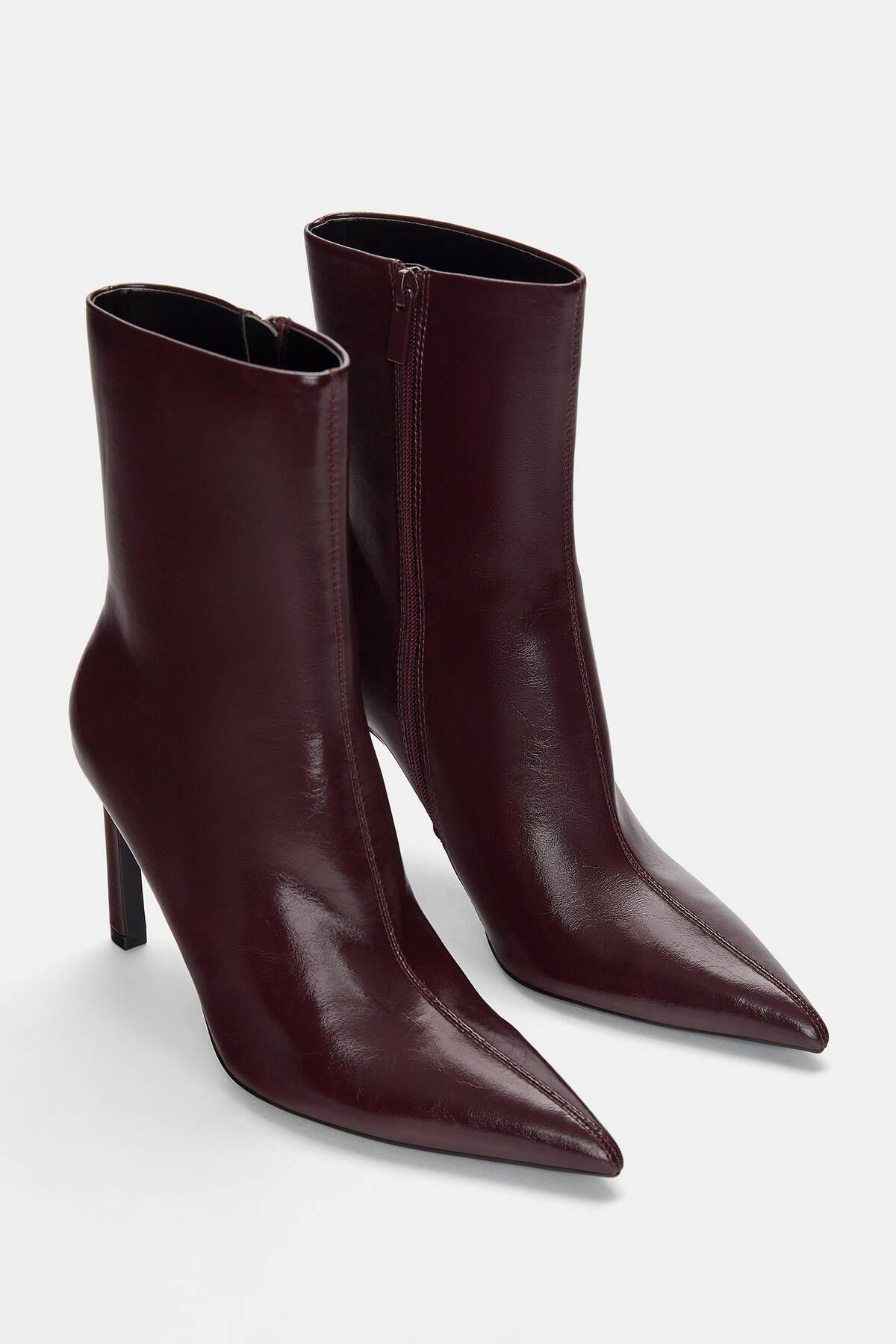 Pull & Bear-Pointed high-heel ankle boots 5