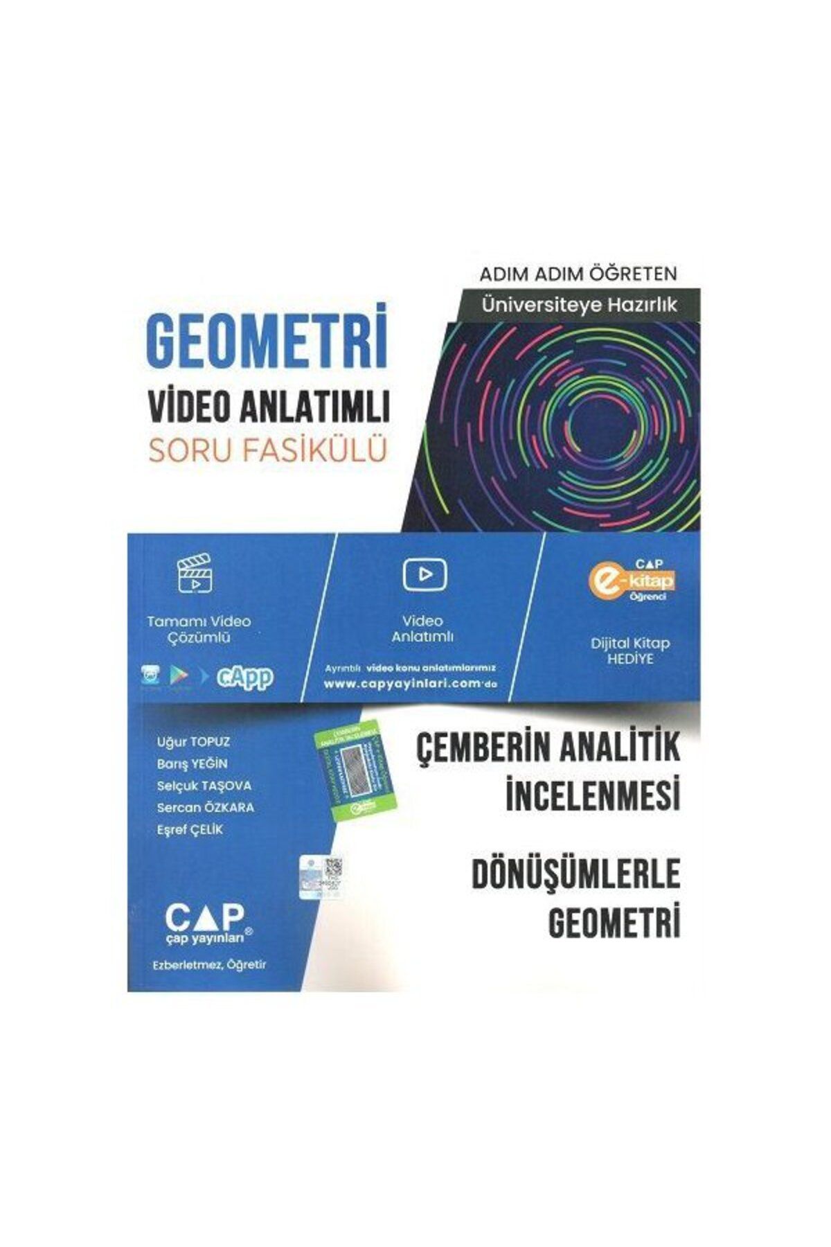 Parlayan Projeler Çap Geometri Çemberin Analitik İncelenmesi Dönüşümlerle Geometri Parlayan Proje Ayraç Hediye