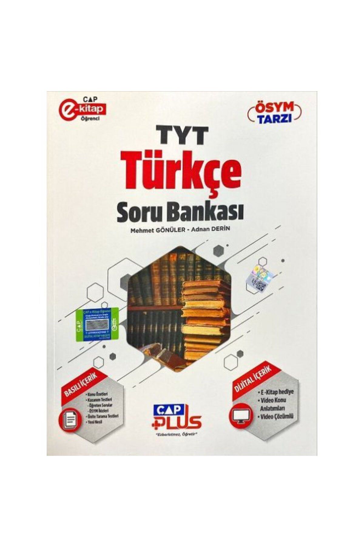 Çap Yayınları Çap TYT Türkçe Plus Soru Bankası Parlayan Proje Ayraç Hediye