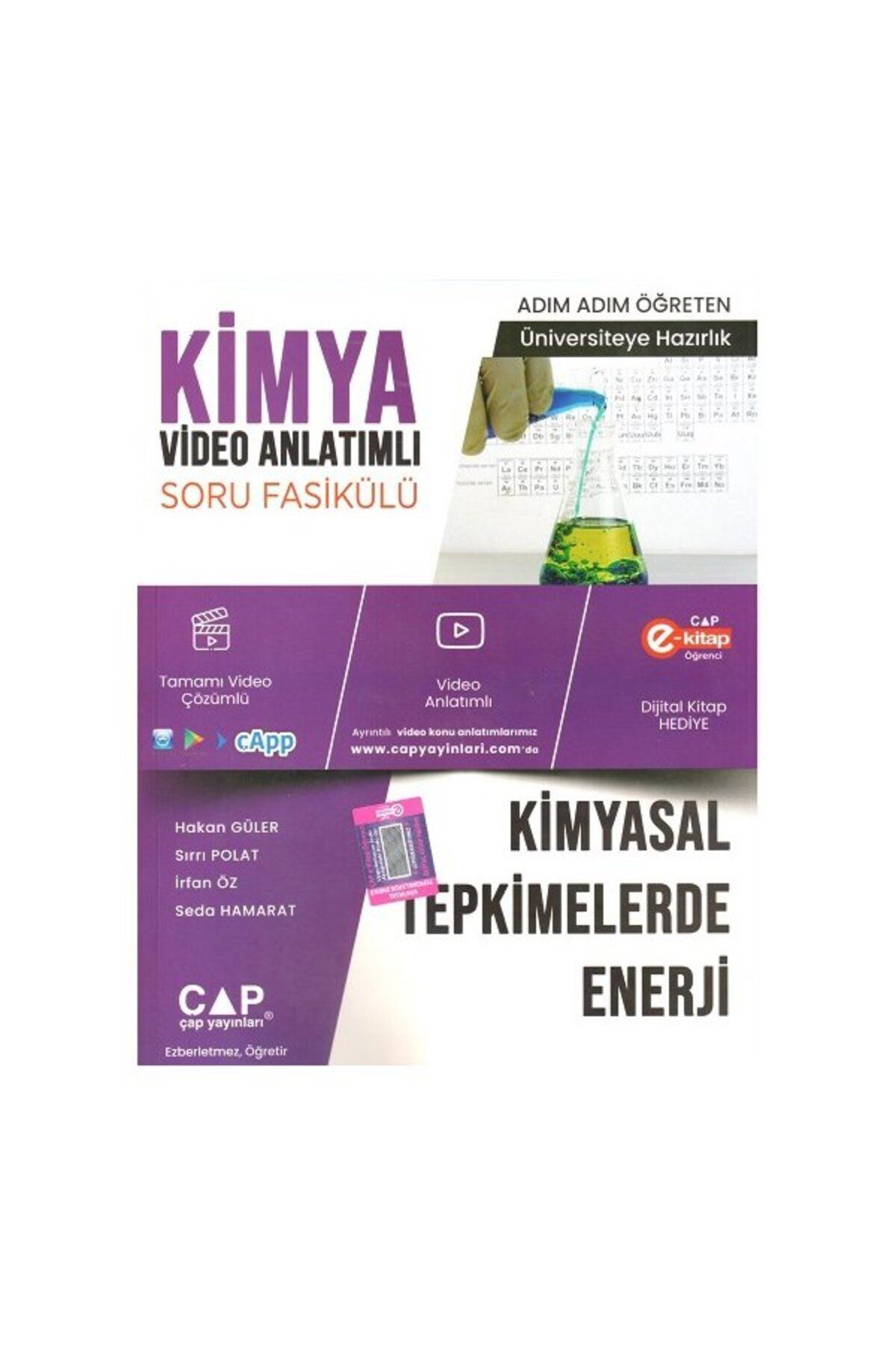 Parlayan Projeler Çap Kimya Kimyasal Tepkimelerde Enerji Konu Anlatımlı Soru Fasikülü Parlayan Proje Ayraç Hediye