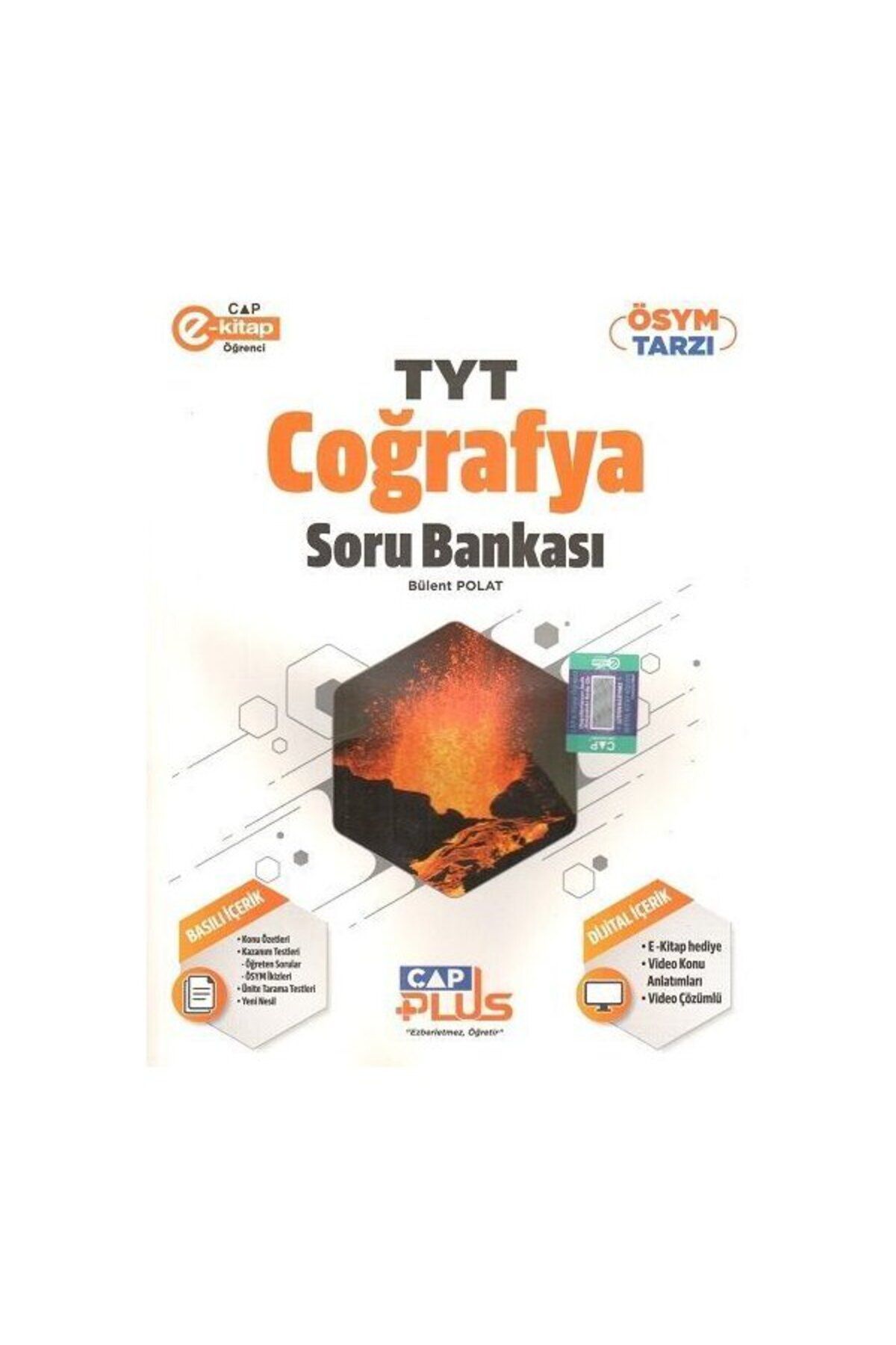 Çap Yayınları Çap TYT Coğrafya Plus Soru Bankası Parlayan Proje Ayraç Hediye
