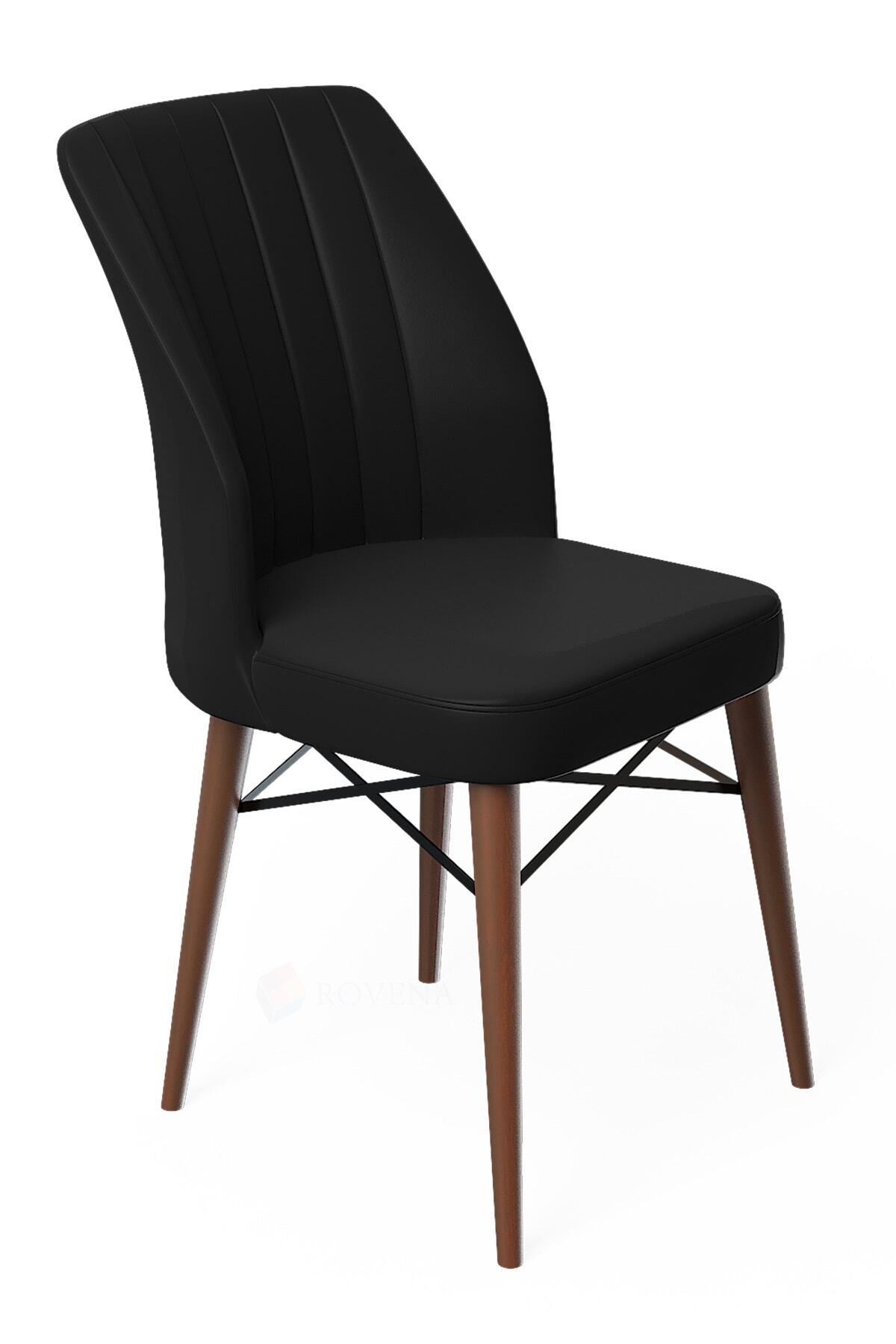 Rima Siyah Mermer Desen 70x110 Mdf Sabit Mutfak Masası Takımı 2 Adet Sandalye-4