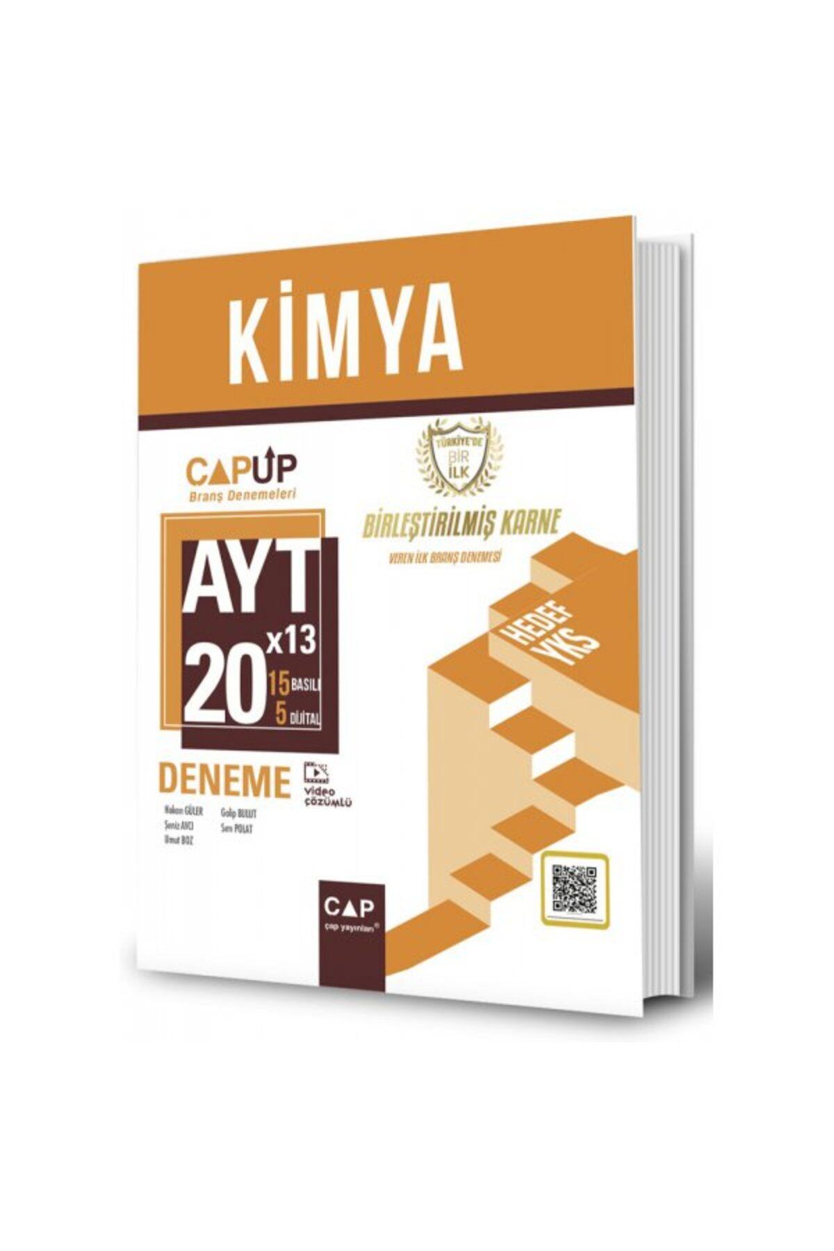 Çap Yayınları Çap AYT Kimya 20 x 13 Up Deneme Parlayan Proje Ayraç Hediye