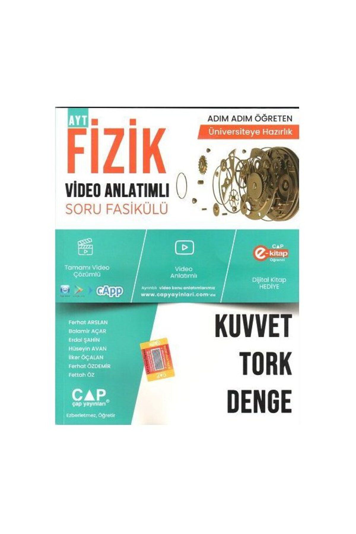 Parlayan Projeler Çap Fizik Kuvvet Tork Denge Konu Anlatımlı Soru Bankası Parlayan Proje Ayraç Hediye