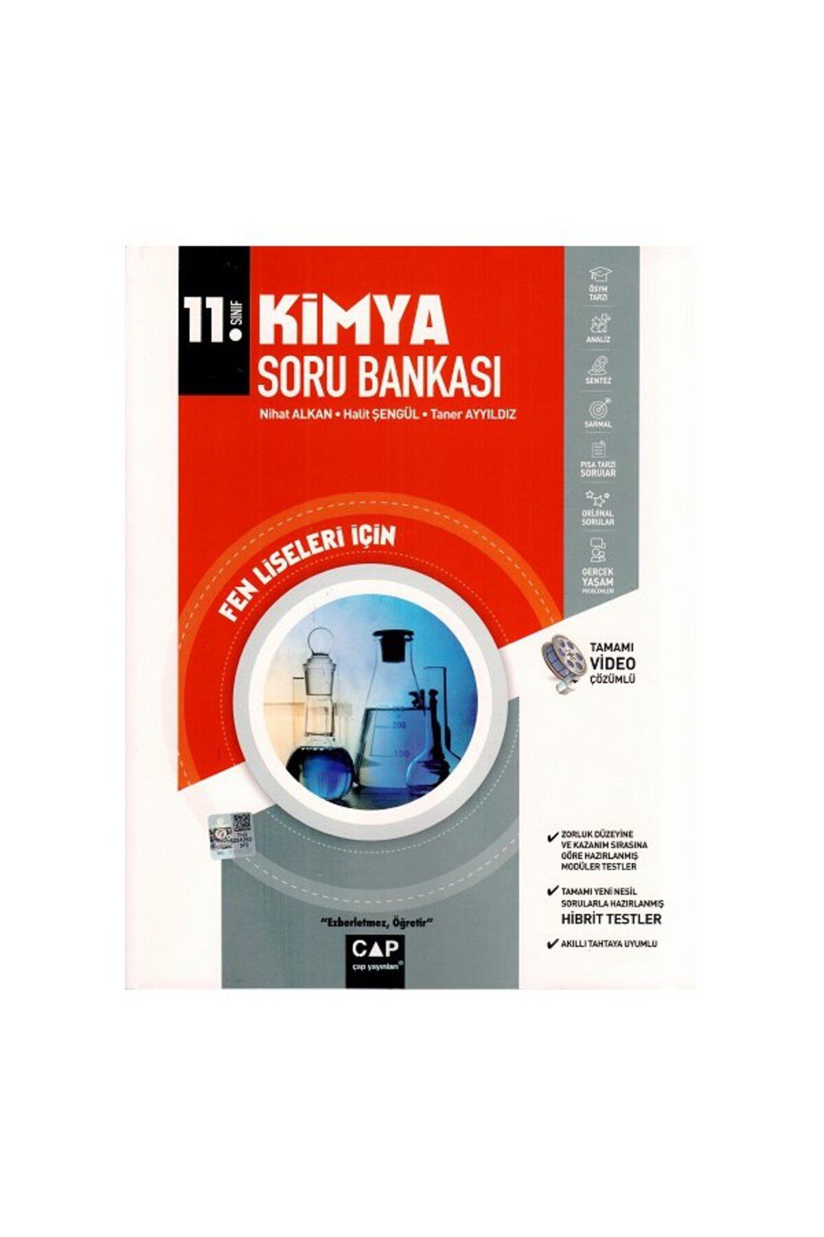 Çap Yayınları Çap 11. Sınıf Fen Lisesi Kimya Soru Bankası Parlayan Proje Ayraç Hediye