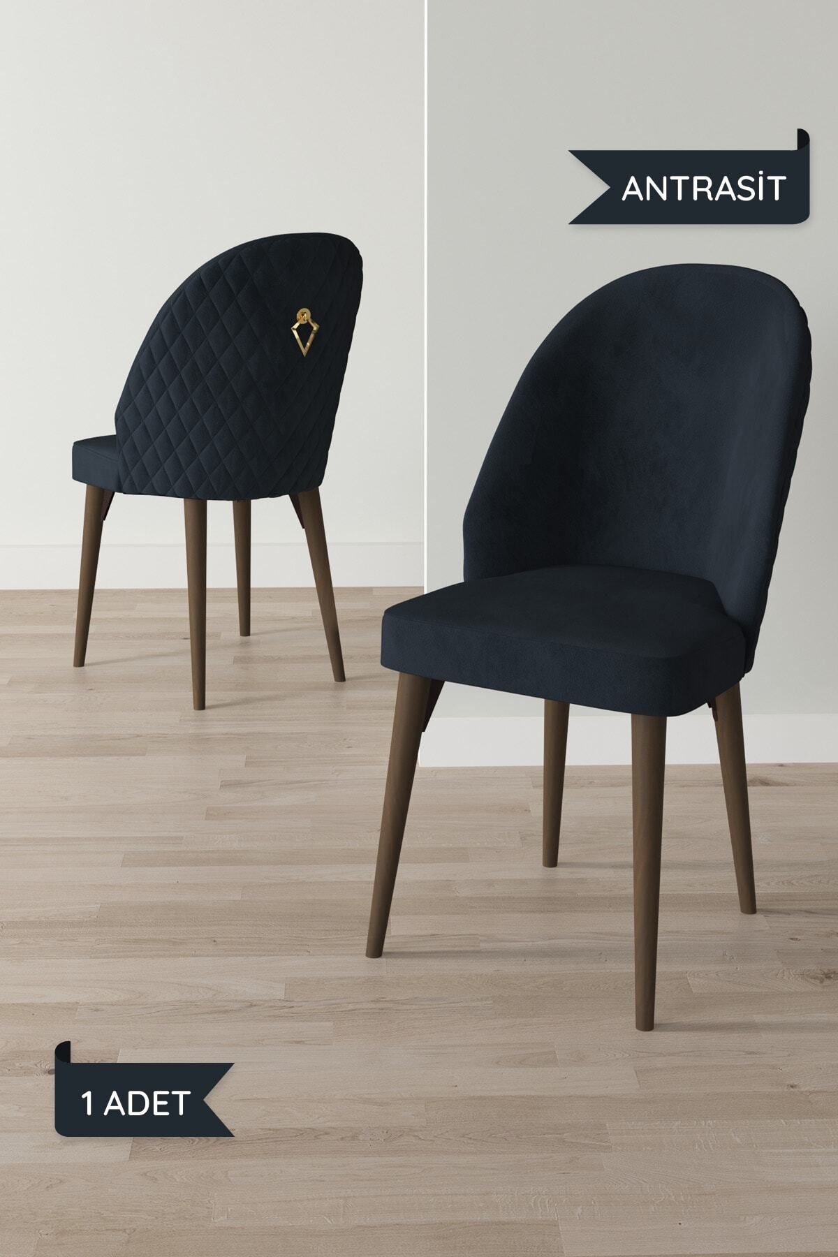 Aleksa Meşe Desen 80x132 Mdf Açılabilir Mutfak Masası Takımı 4 Adet Sandalye-3