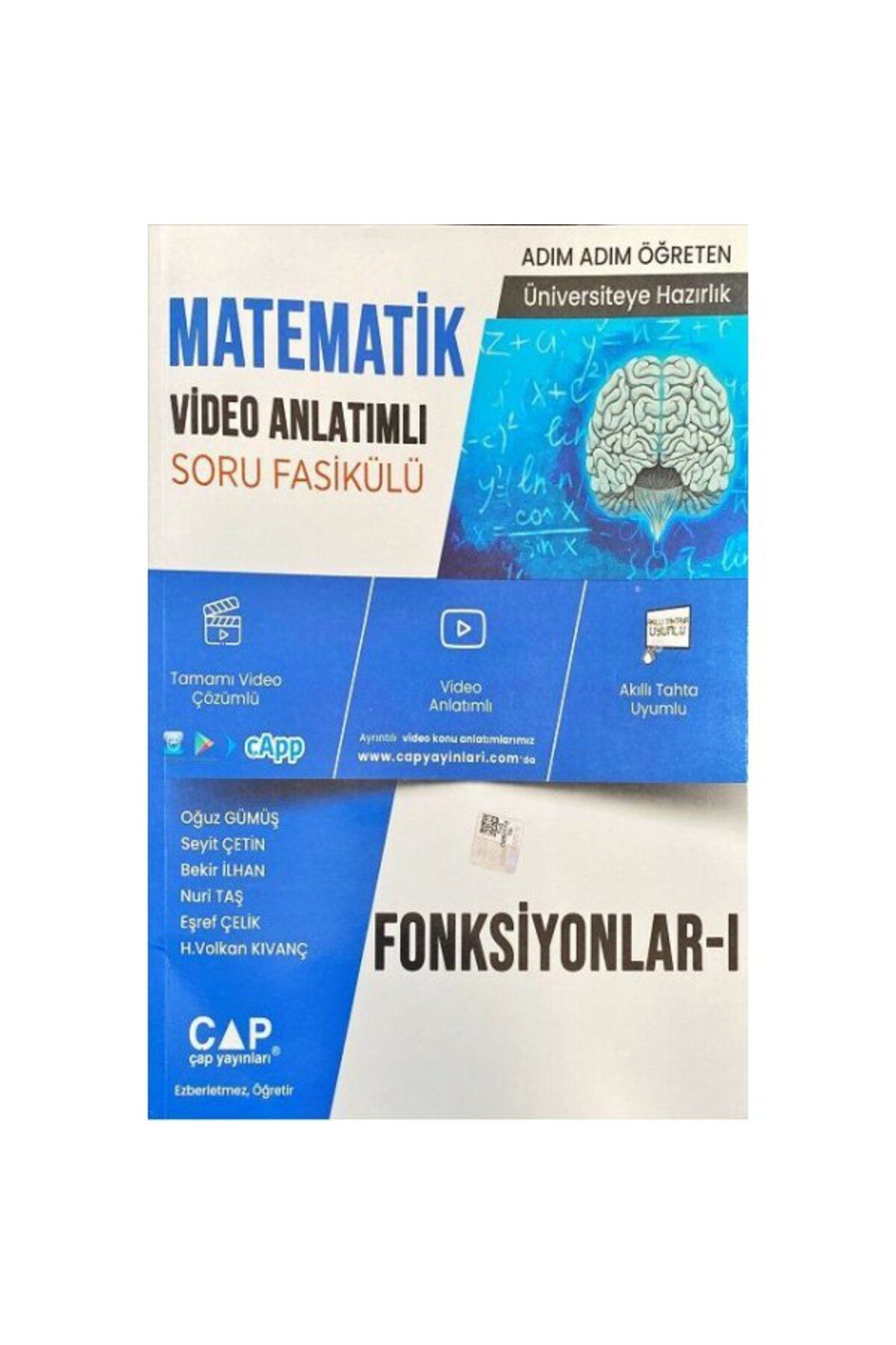 Parlayan Projeler Çap Matematik Fasikülleri Fonksiyonlar 1 Konu Anlatımlı Soru Bankası Parlayan Proje Ayraç Hediye
