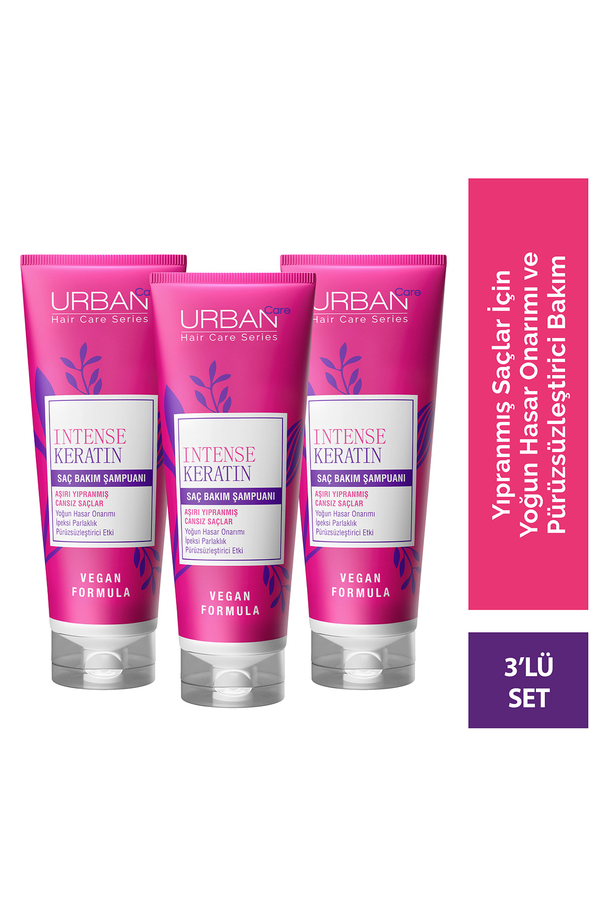 Urban Care Intense & Keratin Aşırı Yıpranmış ve Cansız Saçlara