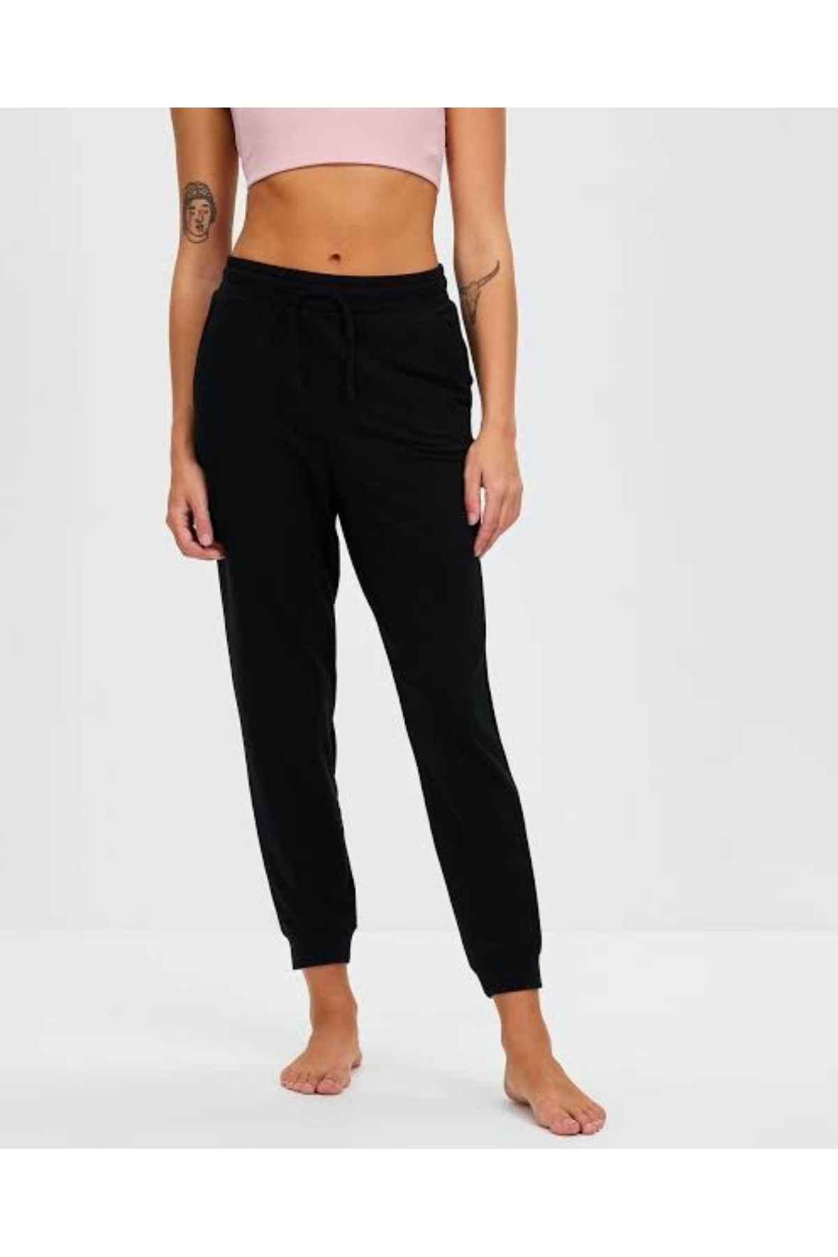 Nike-Yoga Luxe Jogger 7/8 Black Women's Sweatpants 6