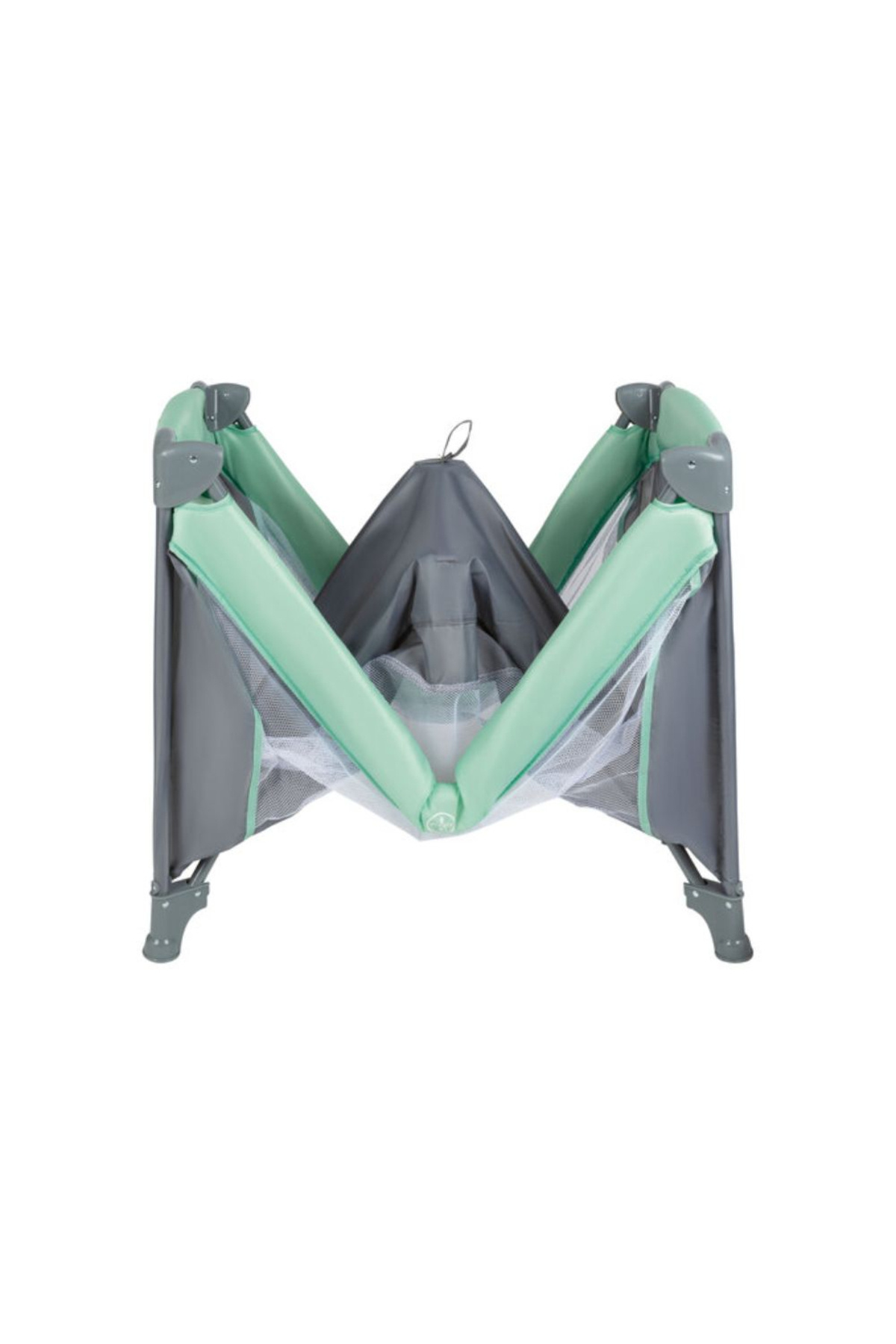 Bumble & Bird-- 2-in-1 Travel Cot & Foldable Playpen - Green 6
