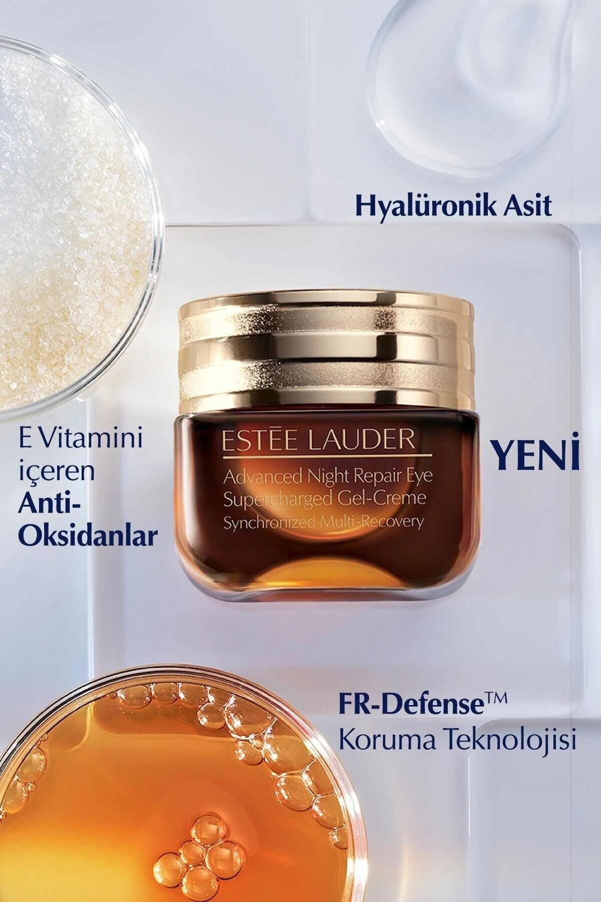 Estee Lauder Yoğun Nemlendirici Özelliği İle Pürüzsüzleştirici Koyu Halka Karşıtı Jel Göz Kremi 15ml