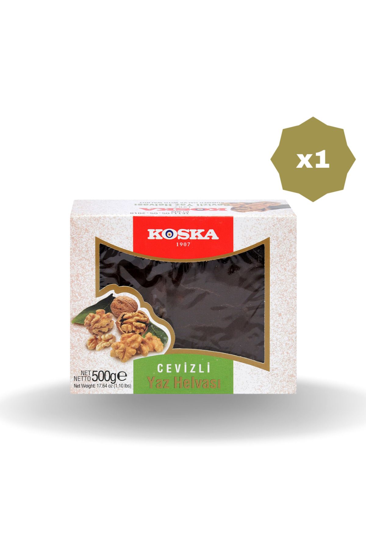 Koska CEVİZLİ HELVA 500 GR - (1 ADET)