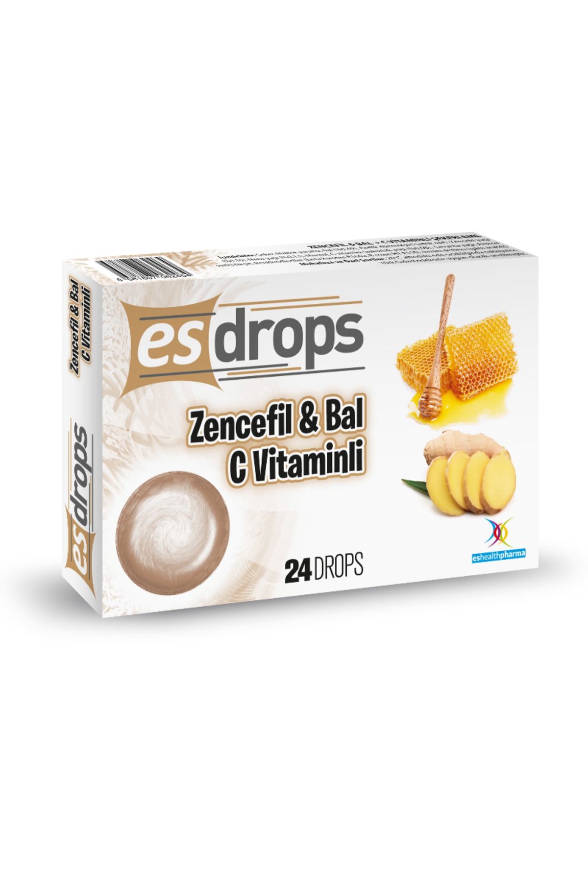 esdrops Es Drops Zencefil Bal C Vitaminli 24 Pastil