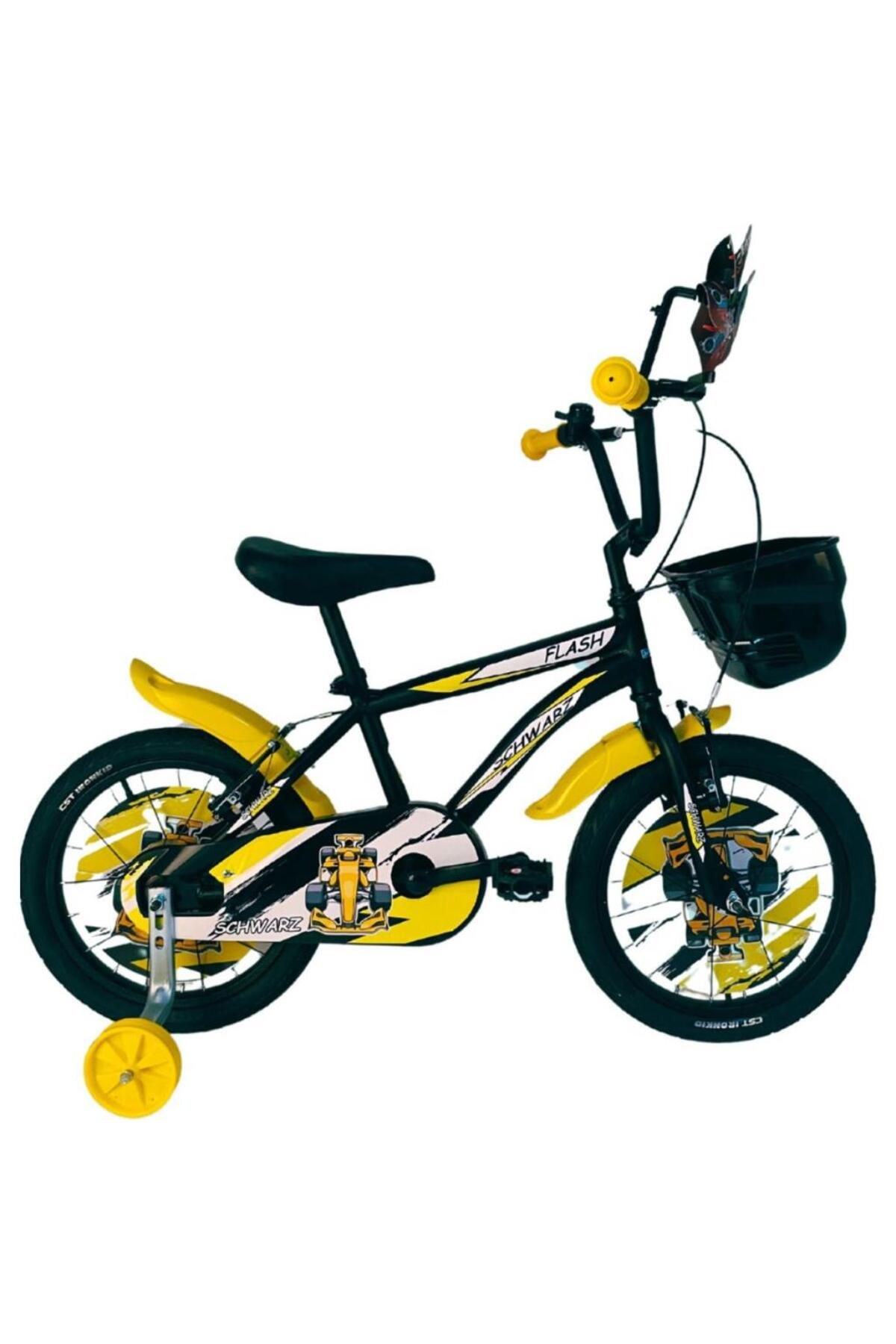 Bisan Schwarz Flash 16 Jant 4-7 Yaş Çocuk Bisikleti 2025 - Fiyatı