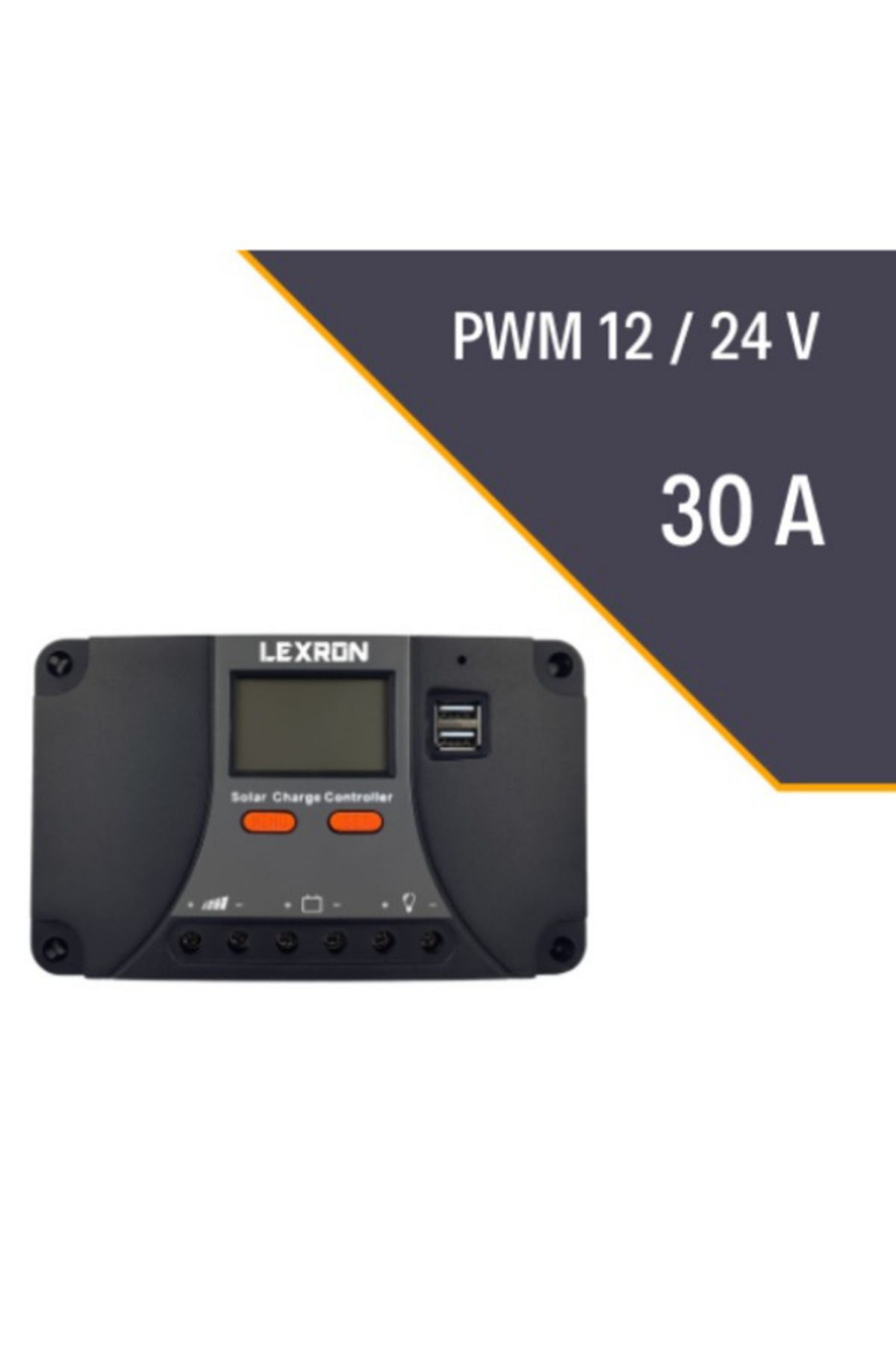 Lexron 30a Pwm Şarj Kontrol Cihazı (2025)