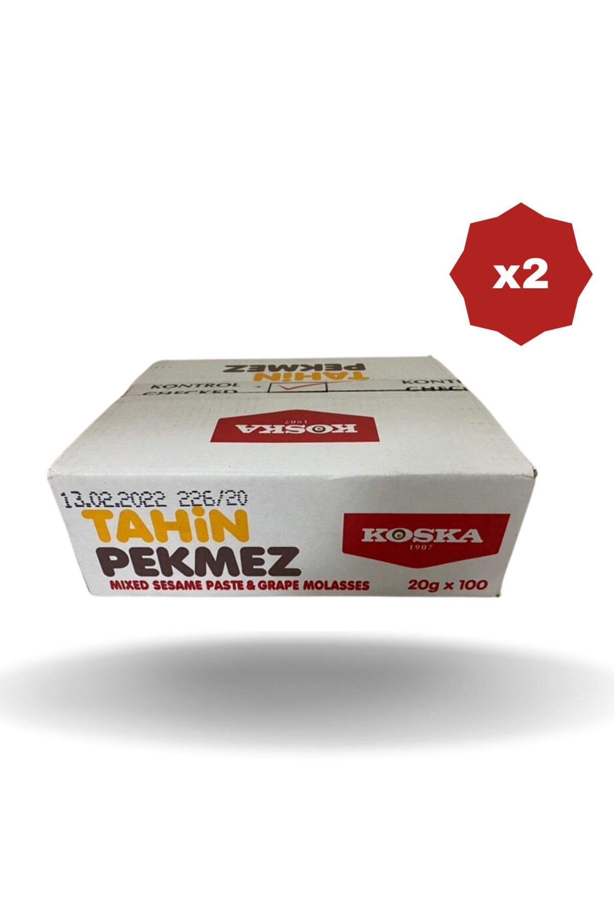 Koska TAHİN&PEKMEZ 20 GR 100'LÜ - (2 ADET)