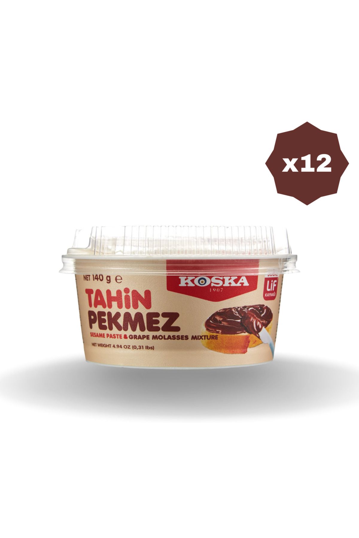 Koska TAHİN PEKMEZ 140 GR - (12 ADET)