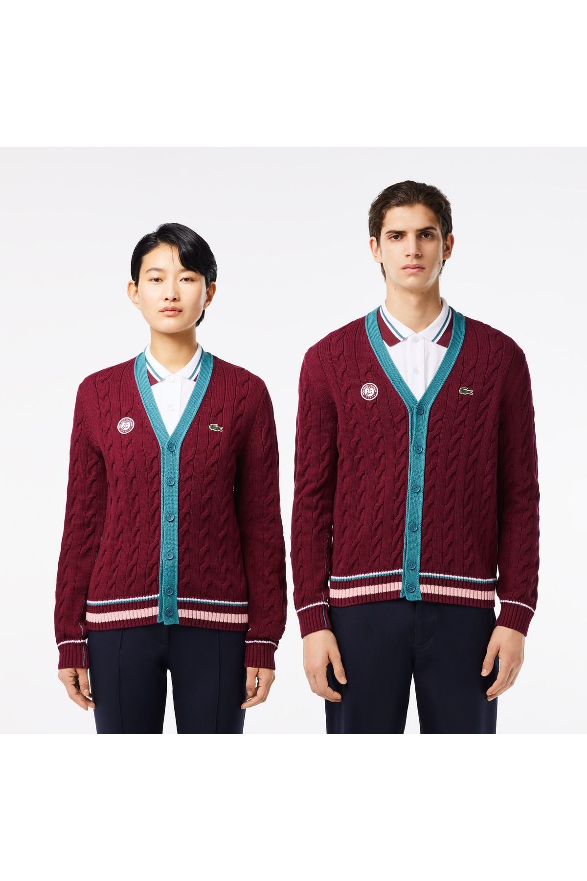 Lacoste Roland-Garros Edition Umpire Cardigan