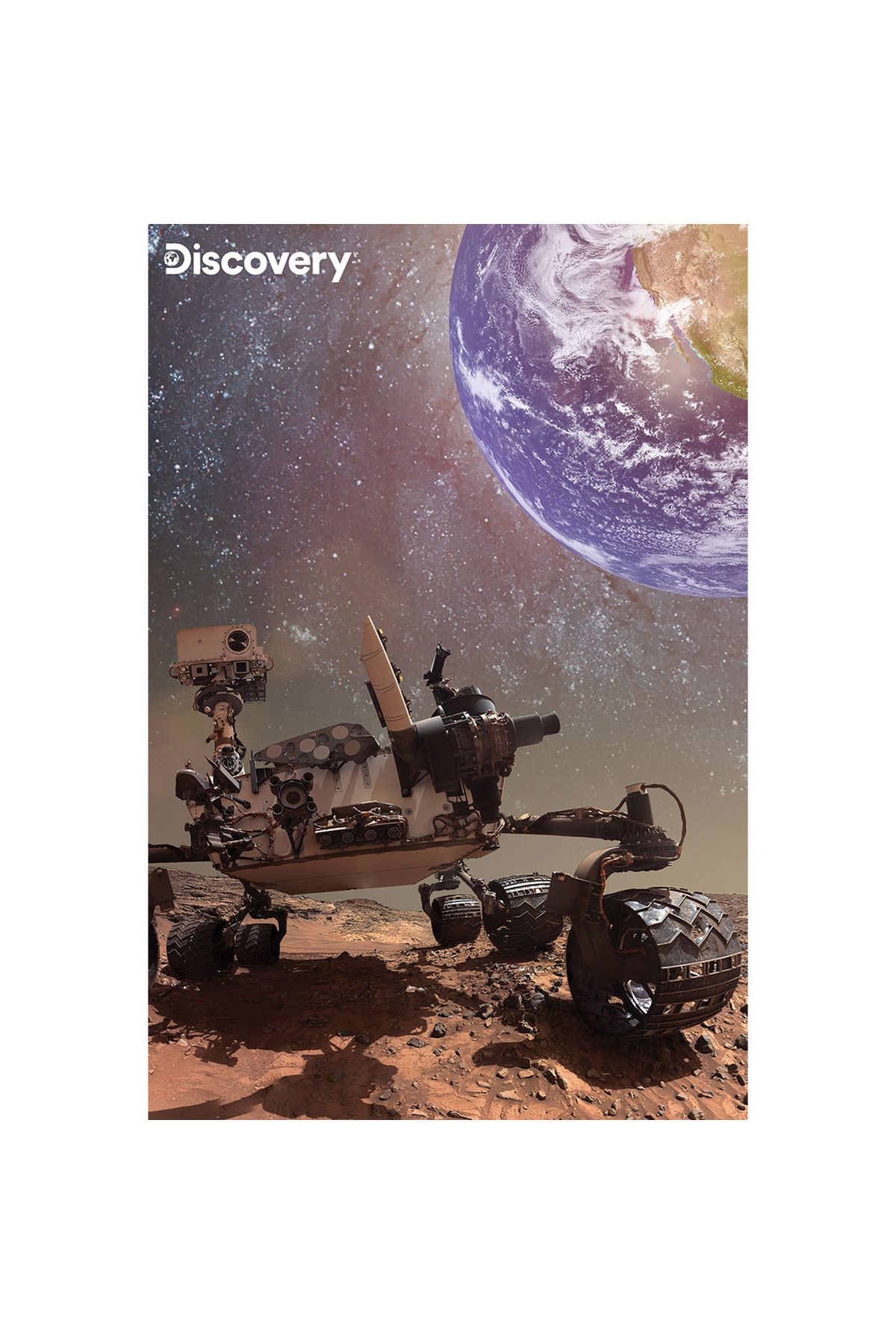 Prime 3D Discovery Mars Aracı ve Astronot İkili Puzzle 200 Parça