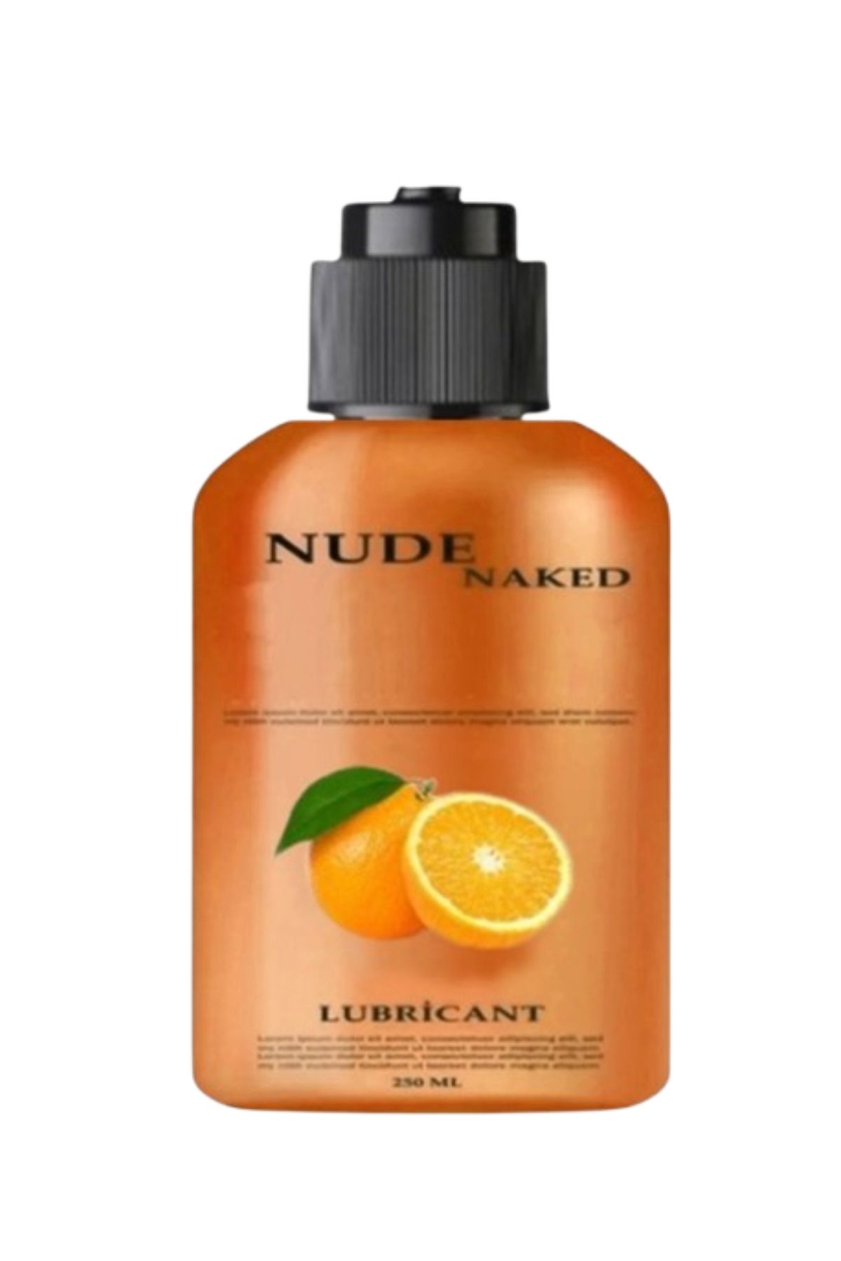 Nude Naked Portakal Aromalı Büyük Boy çiftler İçin Kayganlaştırıc Jel & Su Bazlı