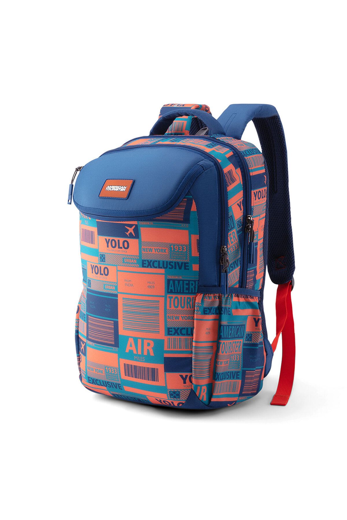 American Tourister-HERD BP02 BLUE/ORANGE 2