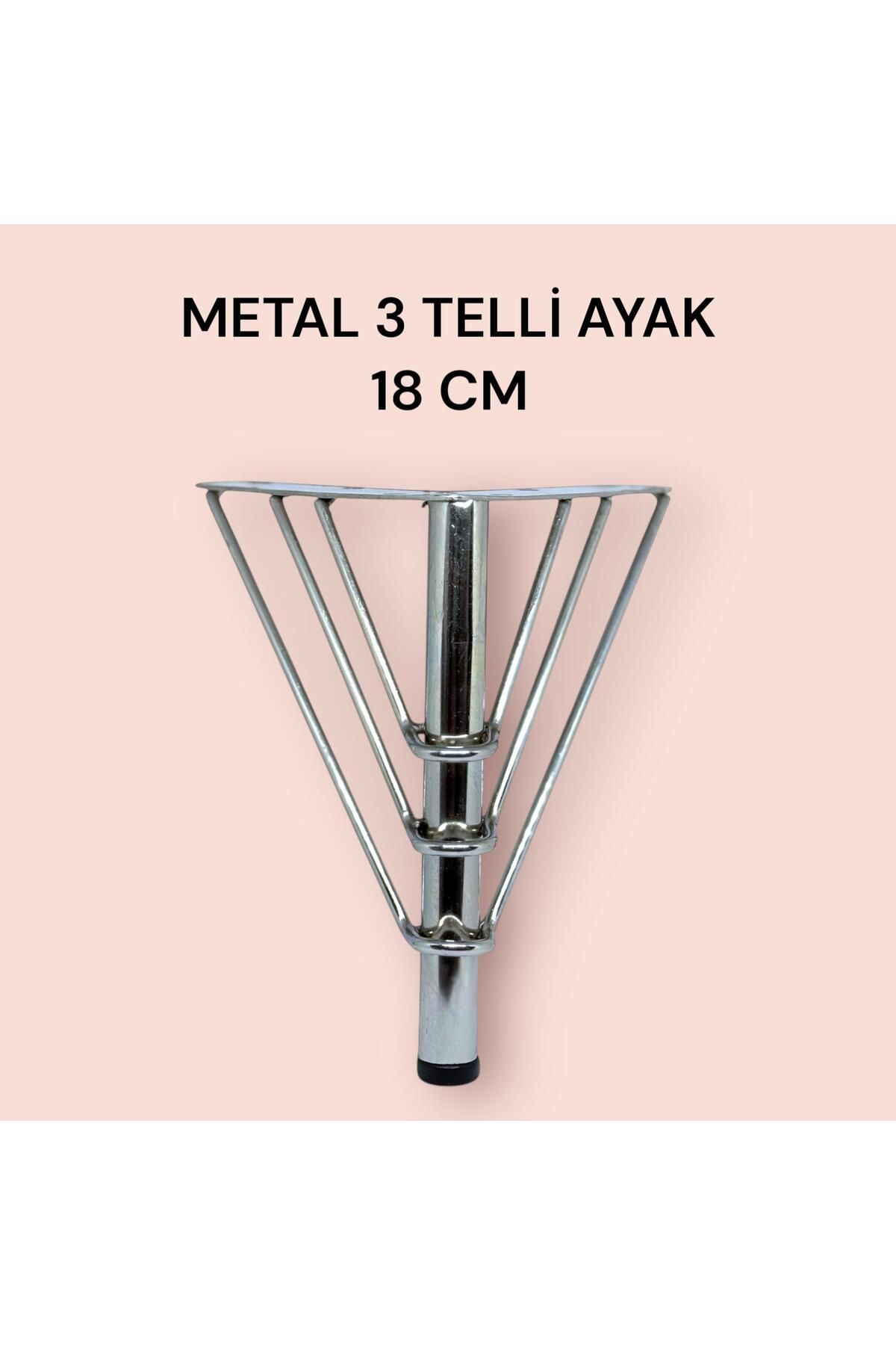 Store METAL 18 CM DEMİR , KROM KAPLAMA MOBİLYA,TV ÜNİTESİ,DOLAP,KOLTUK,KANEPE,MASA,SEHPA,BAZA  AYAĞI