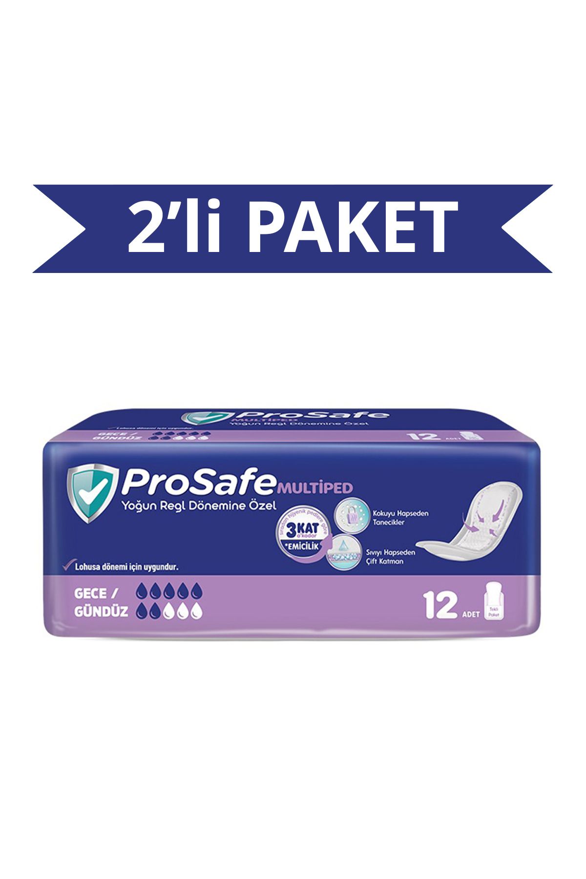 PROSAFE Multiped Gece&gündüz 12'li X2