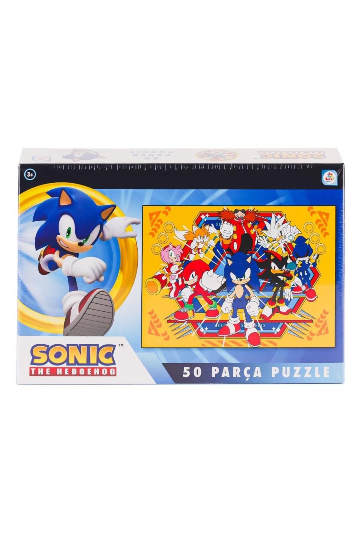 CPU ELEKTRONİK Nessiworld SO0051 Sonic 50 Parça Puzzle -Laçokids